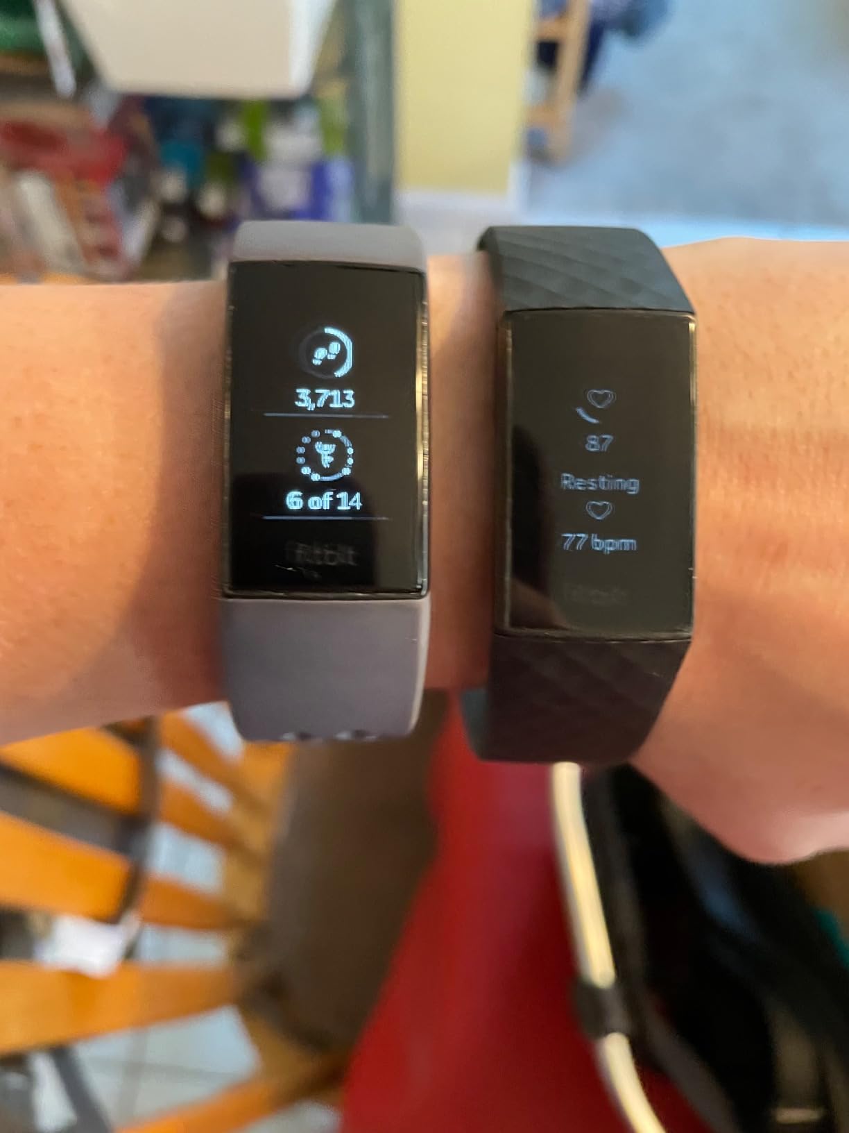 Fitbit Charge 4 Black Advanced Fitness Tracker customer photo 2