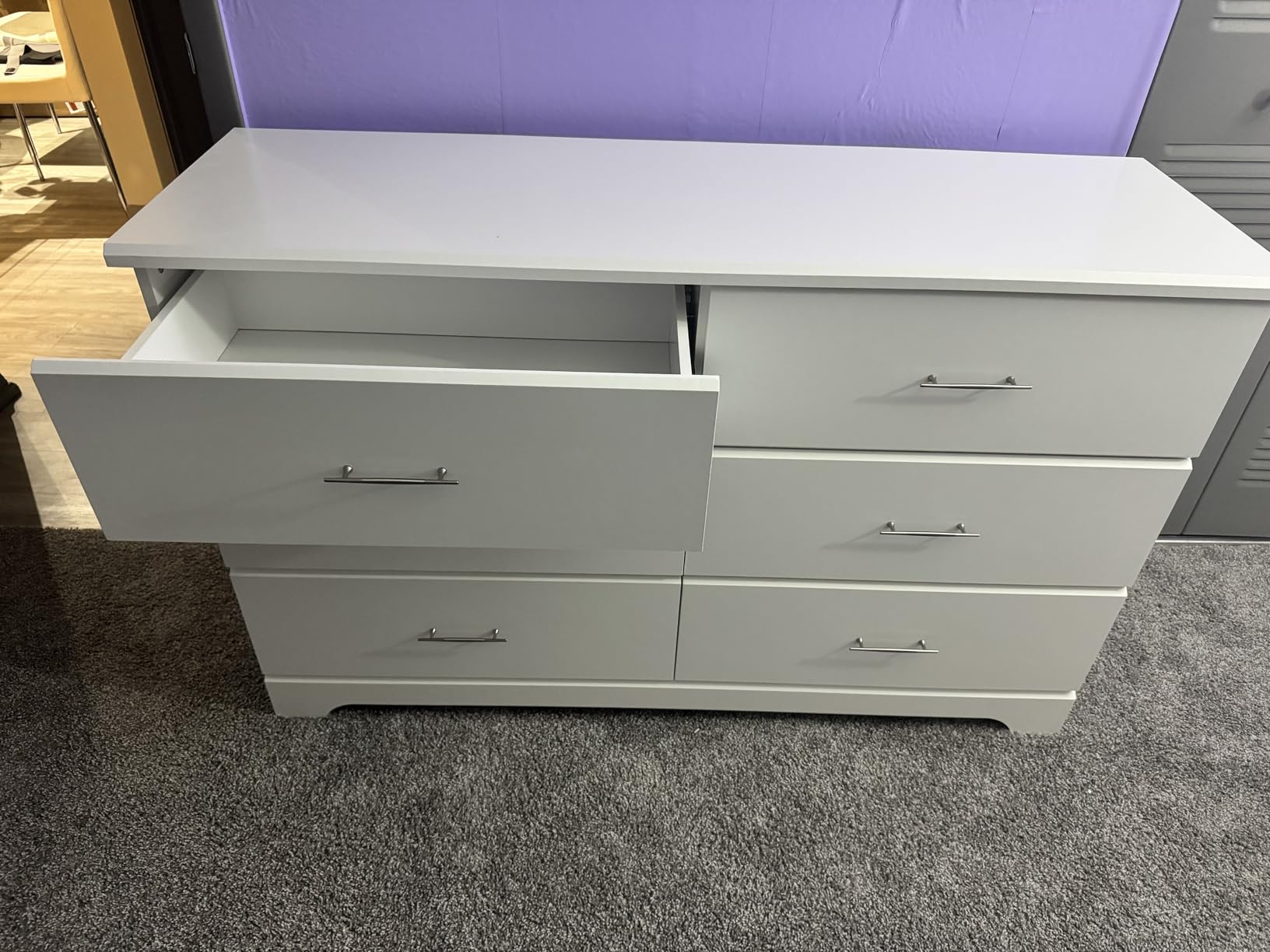 Storkcraft Brookside 2 Drawer Changing Table Dresser in White - GREENGUARD Gold Certified Baby Dresser with Changing Table Top customer photo 1