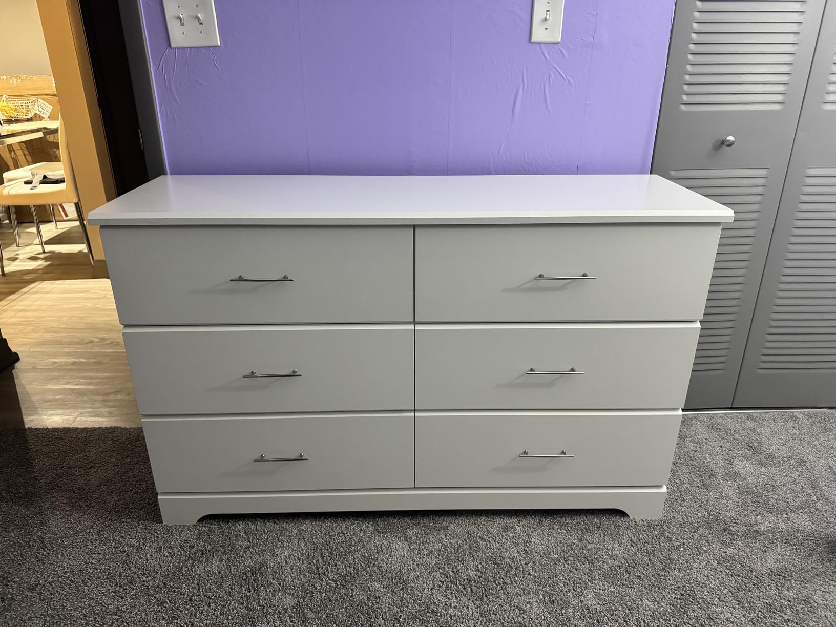 Storkcraft Brookside 2 Drawer Changing Table Dresser in White - GREENGUARD Gold Certified Baby Dresser with Changing Table Top customer photo 2