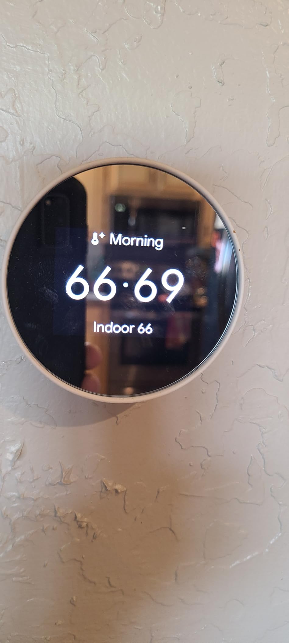 Google Nest Thermostat - Smart Thermostat for Home - Programmable Wifi Thermostat - Snow customer photo 1