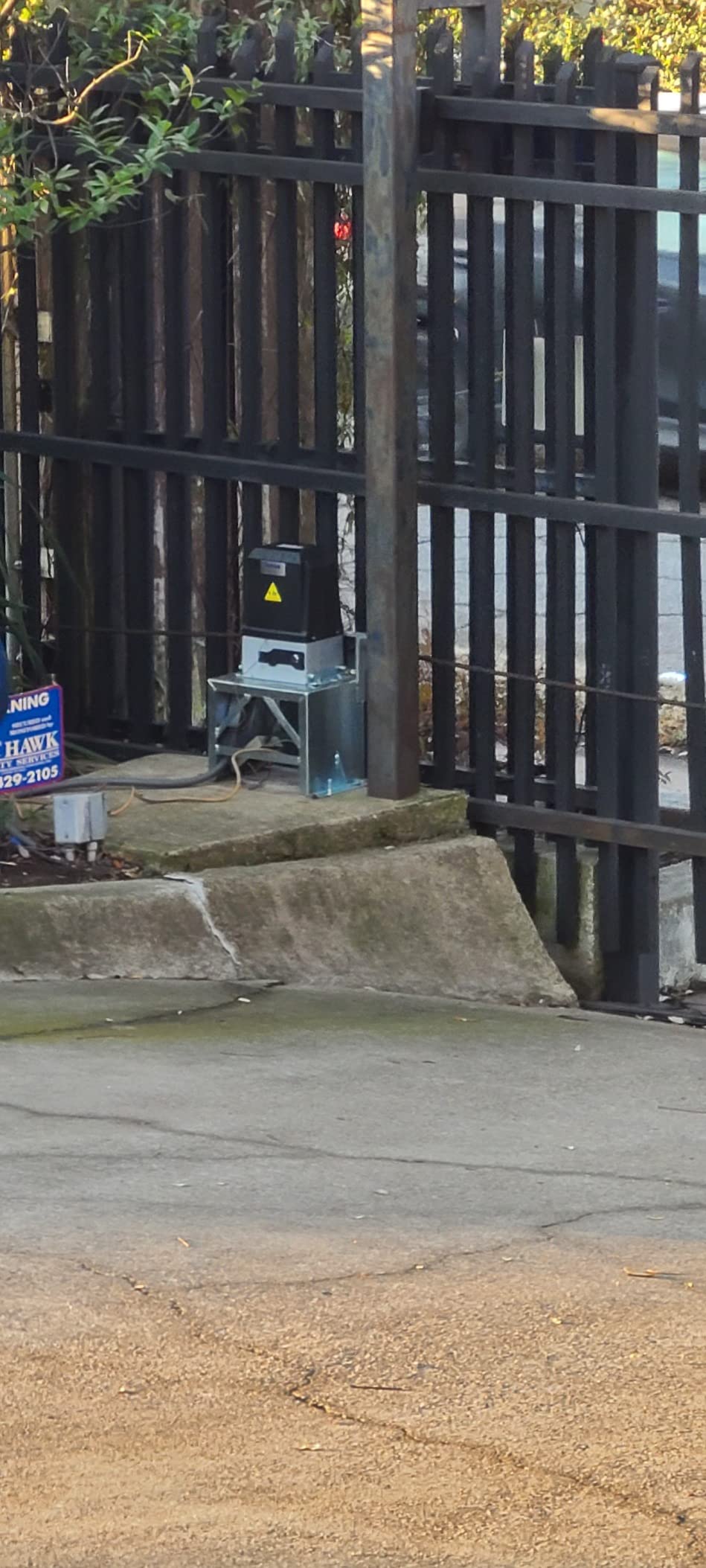 TOPENS CK2600 Automatic Sliding Gate Opener Chain Drive Industrial Commercial 1-1/4 HP Gate Motor for Heavy Driveway Slide Gates Up to 5700 Pounds, AC Powered with 20ft Roller Chain and Remote Control customer photo 2