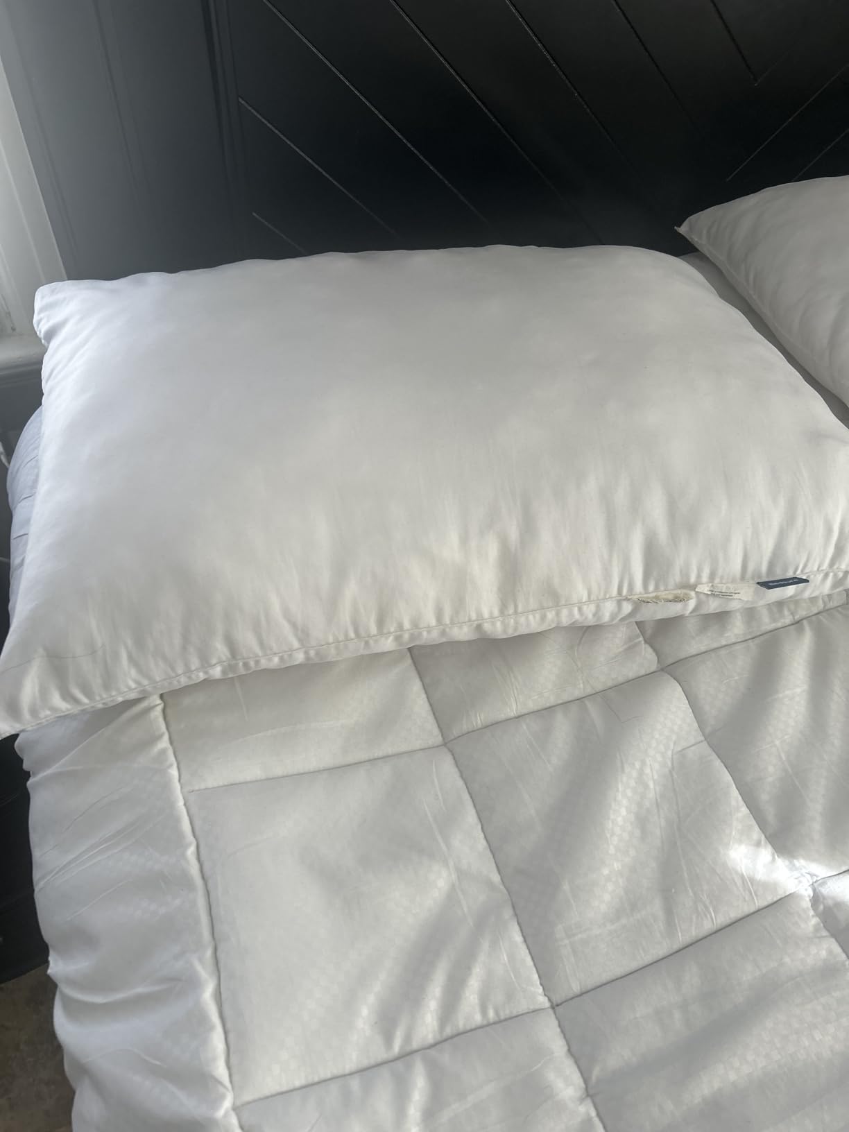 Bedsure Pillows Queen Size Set of 2 - Hotel Collection Bed Pillows for Sleeping, with Down Alternative Filling, Soft Support for Back, Stomach or Side Sleepers, Queen/Full, 28