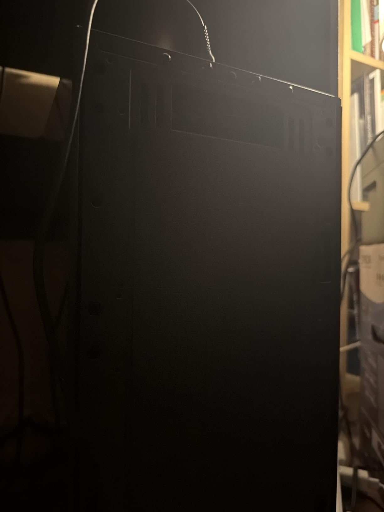 280mm x 140mm Computer Case Fan Dust Filter PC Mesh Filter Cover Grills with Magnetic Frame, Black Color (2 Pcs) customer photo 2