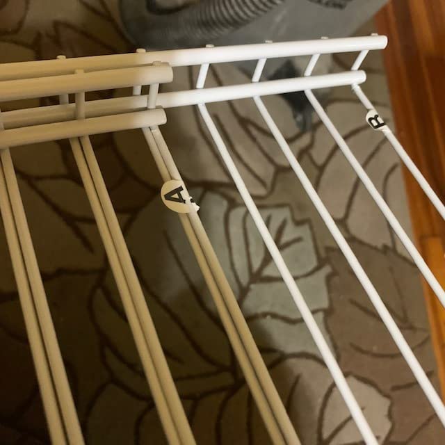 Rubbermaid Configurations Custom Closet Kit 6-10 Ft. Adjustable Metal Wire Shelving White Finish Expandable Organization System Hardware Included for Home Closet/Pantry/Laundry/Mudroom customer photo 1