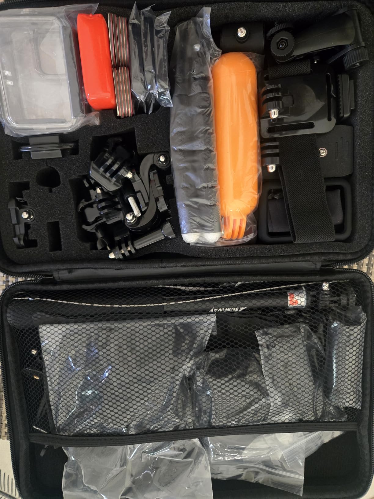 Accessories Kit for Gopro Hero 13 12 11 10 9 Black Waterproof Housing Silicone Case Glass Screen Protector Bundle for Go pro Gopro13 Gopro12 Gopro11 Gopro10 Hero13 Hero12 Hero11 Hero10 Camera 62E customer photo 2