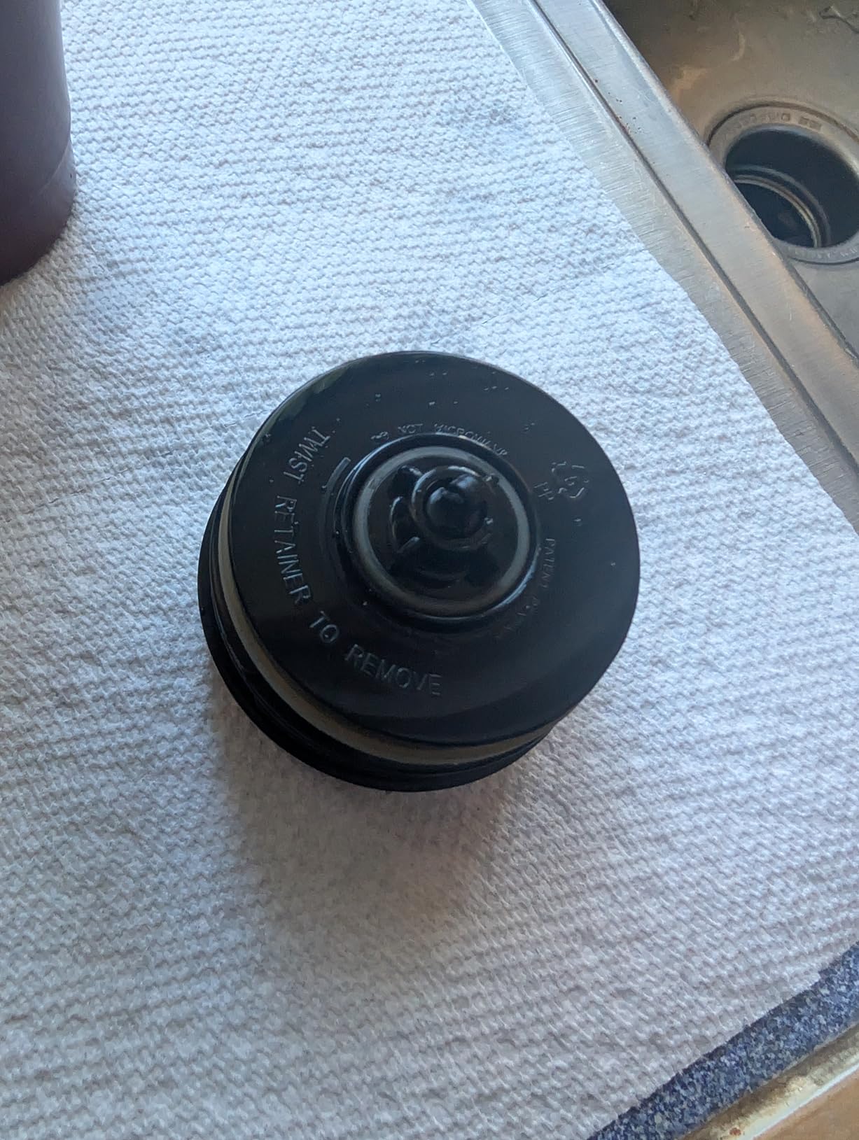 THERMOS Stainless King Vacuum-Insulated Stainless Steel Tumbler - 16oz, Midnight Blue - Insulated Coffee Tumbler for Hot & Cold Drinks - Leak-Proof & Sweat-Proof for Commuting & Traveling customer photo 1