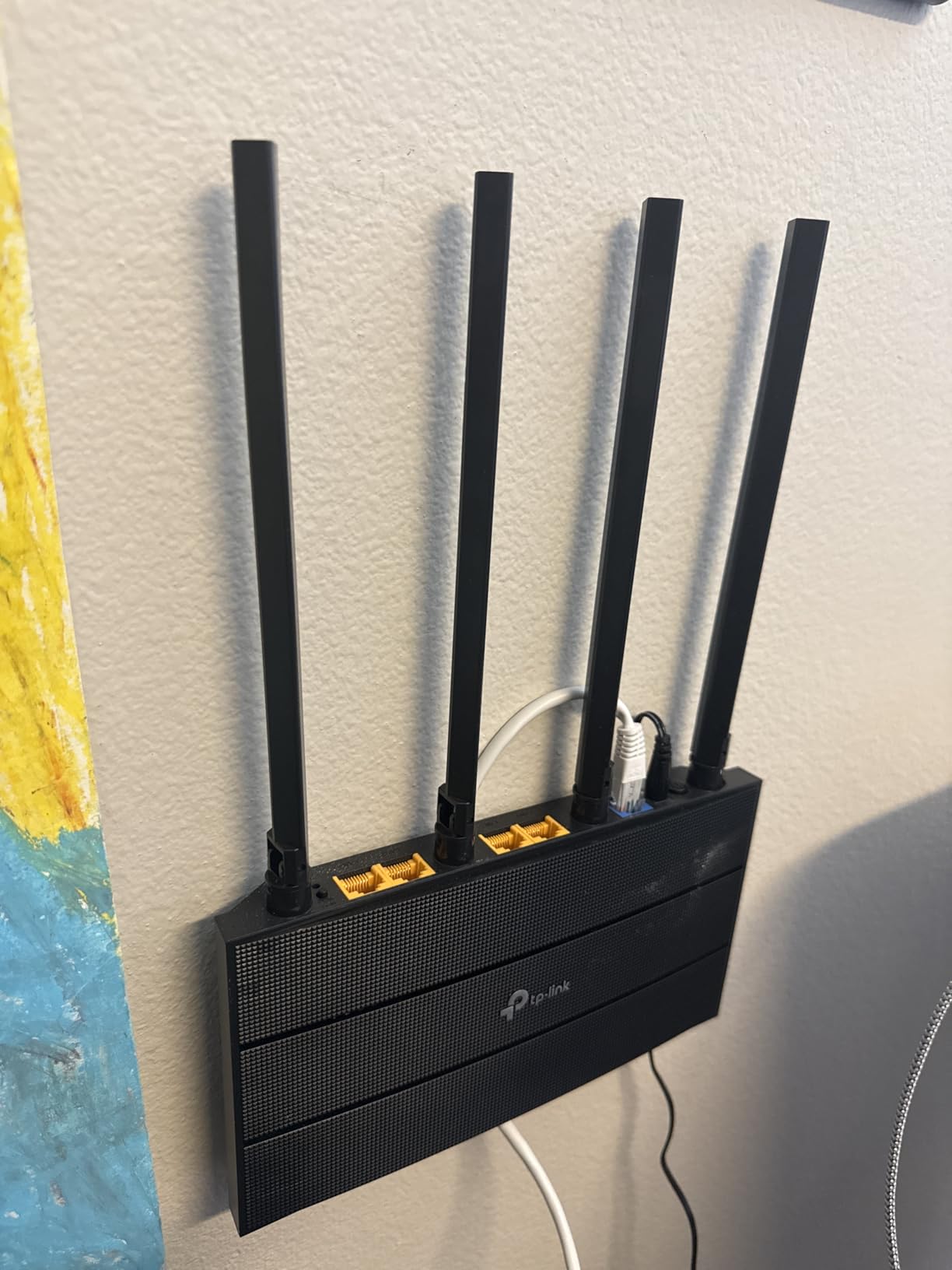 TP-Link AC1200 Gigabit WiFi Router (Archer A6) - Dual Band MU-MIMO Wireless Internet Router, 4 x Antennas, OneMesh and AP Mode, Long Range Coverage customer photo 2