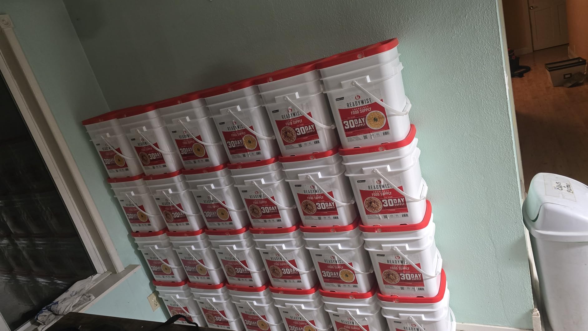 ReadyWise 30 Day Emergency Food Supply - 296 Servings, 2 Buckets, Freeze Dried Protein Meals, Survival Food Storage, Ready to Eat, up to 25 Year Shelf Life customer photo 1