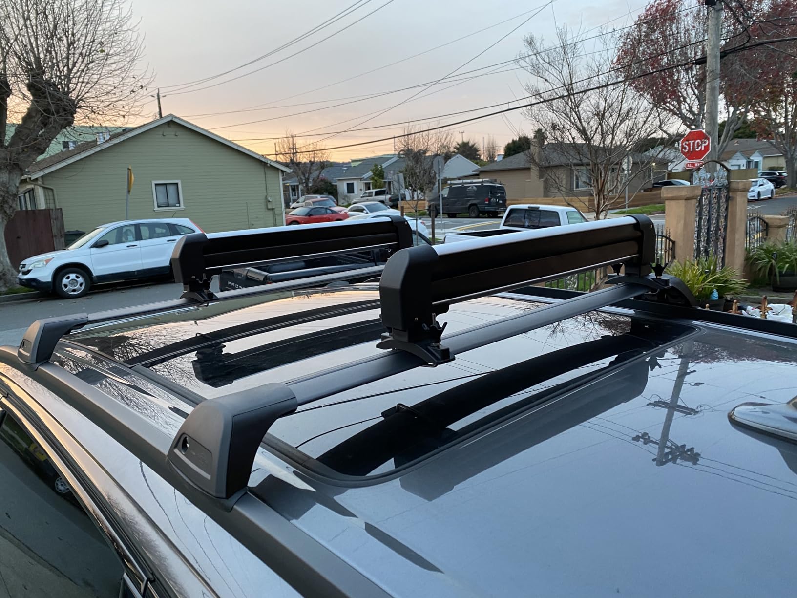 Leader Accessories Car Ski Snowboard Roof Racks - Universal Lockable, 6 Pairs Skis/4 Snowboards customer photo 1