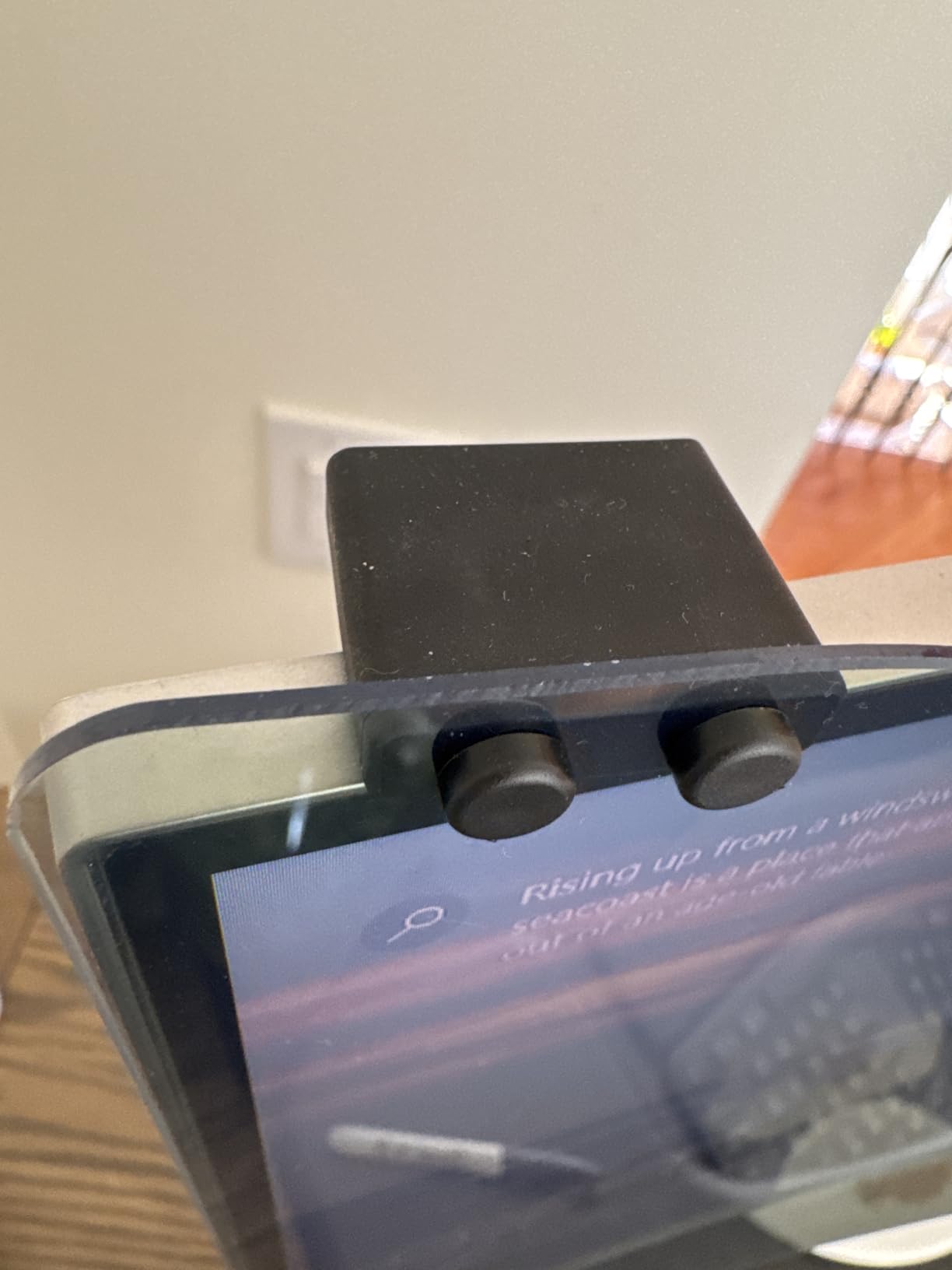 ZYY Diagonal 27 Inch Anti Blue Light Screen Protector for (W 24 1/8 x H 14) Monitor, Desktop PC UV Blocking Filter for Eye Strain, Hanging Computer Screen Blue Light Blocker 27 Inch Monitor customer photo 2