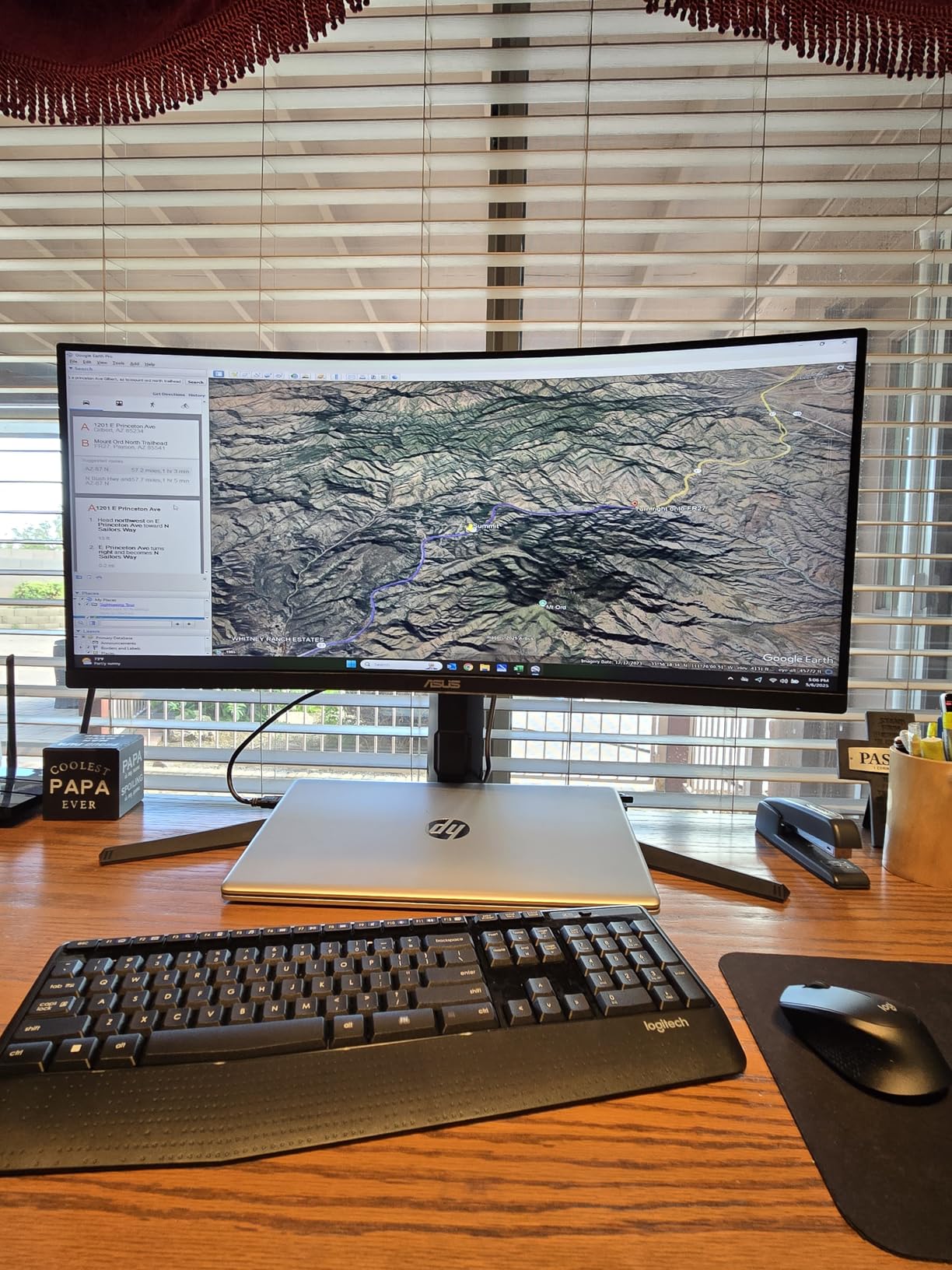 ASUS VG34VQL1B TUF 34 Inch Curved Gaming Monitor - WQHD (3440x1440), 165Hz, 1ms, Extreme Low Motion Blur, FreeSync Premium, Eye Care, Height Adjustable, DisplayHDR 400, DisplayPort, HDMI, USB customer photo 1