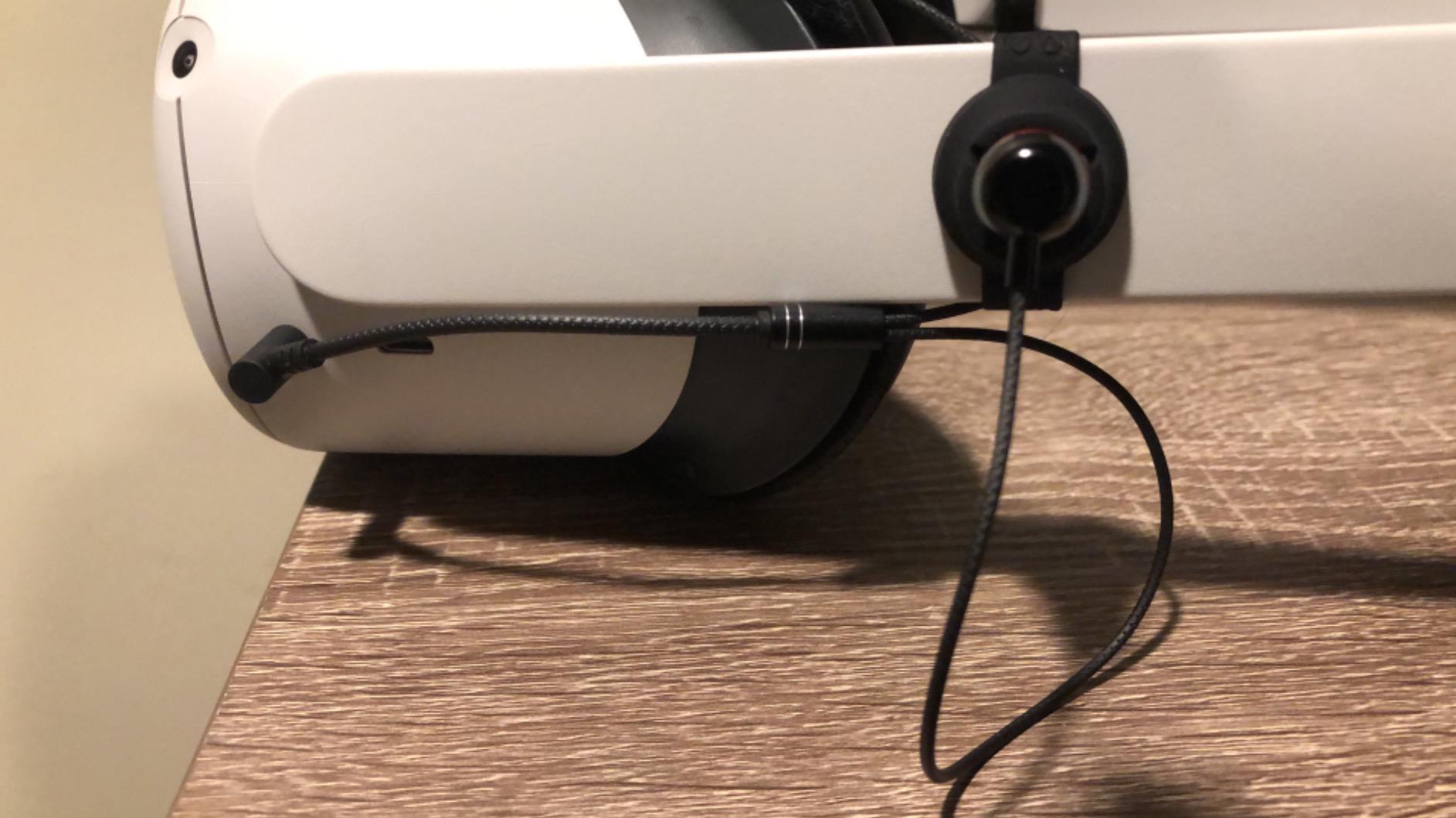 AMVR Noise Isolating Earbuds Earphones Custom Made Compatible with Meta Quest 2 VR Headset, with 3D 360 Degree Sound in-Ear Headphones and Earphone Silicone Holders (Not Compatible with Q3/Q3S) customer photo 2