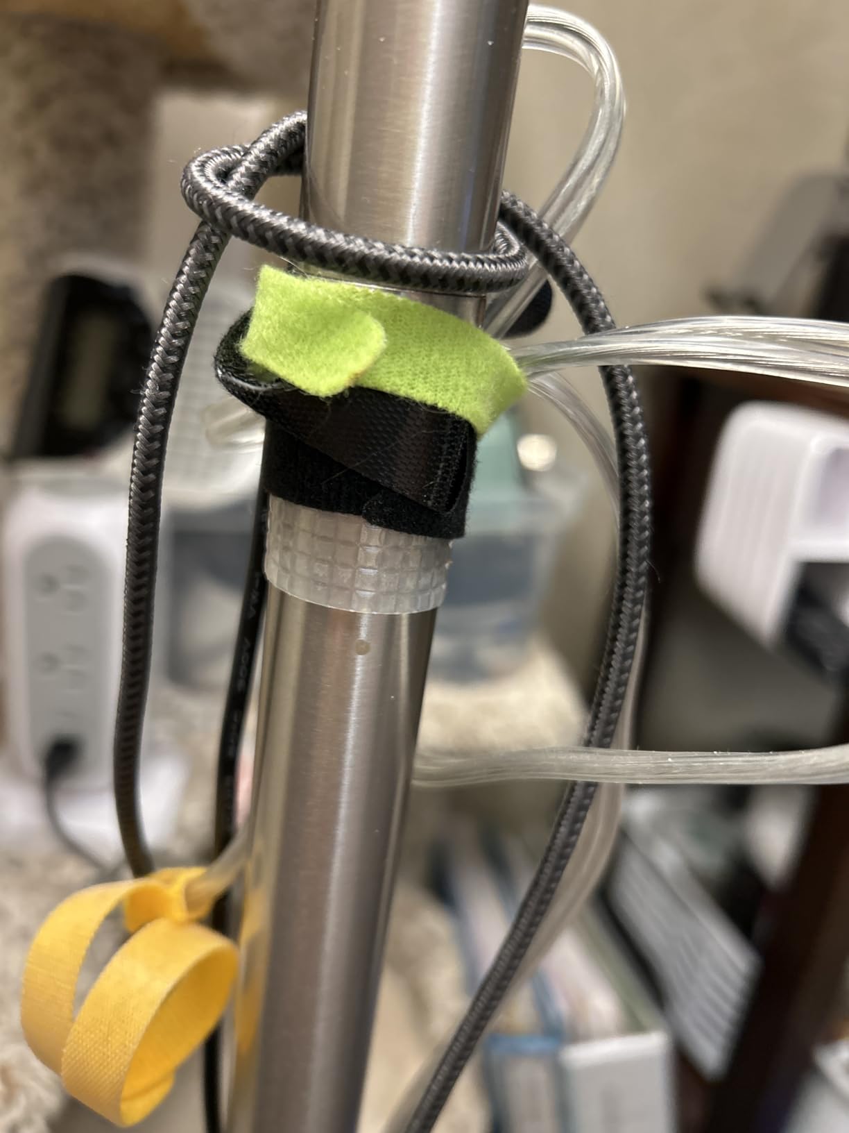 CATTONGUE GRIPS Non-Abrasive Grip Tape Strips - Heavy-Duty, Pre-Cut Anti-Slip Tape for Phones, Tablets, Crafting & More - Indoor & Outdoor Anti-Slip Solution (Black, 1-Pack) customer photo 2