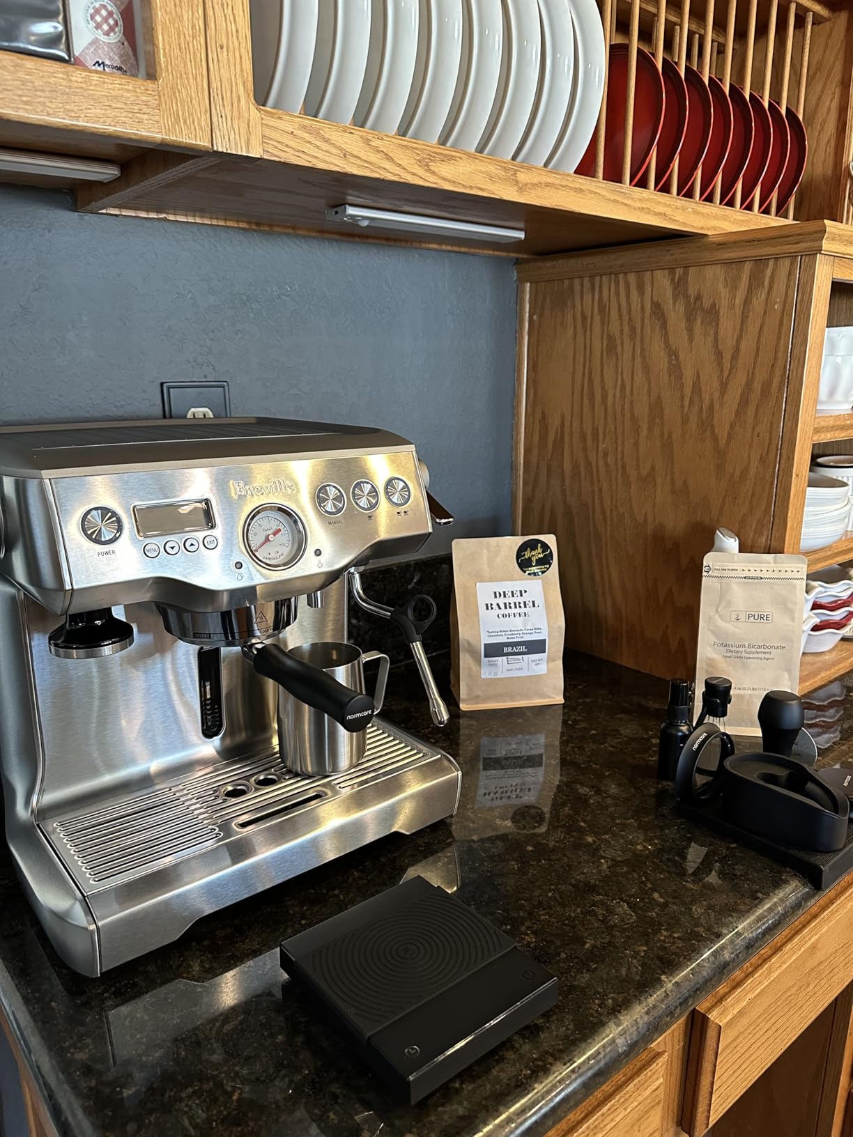 Breville Dynamic Duo Dual Boiler Espresso Machine and Smart Grinder Pro Package, Stainless Steel - BEP920BSS customer photo 2