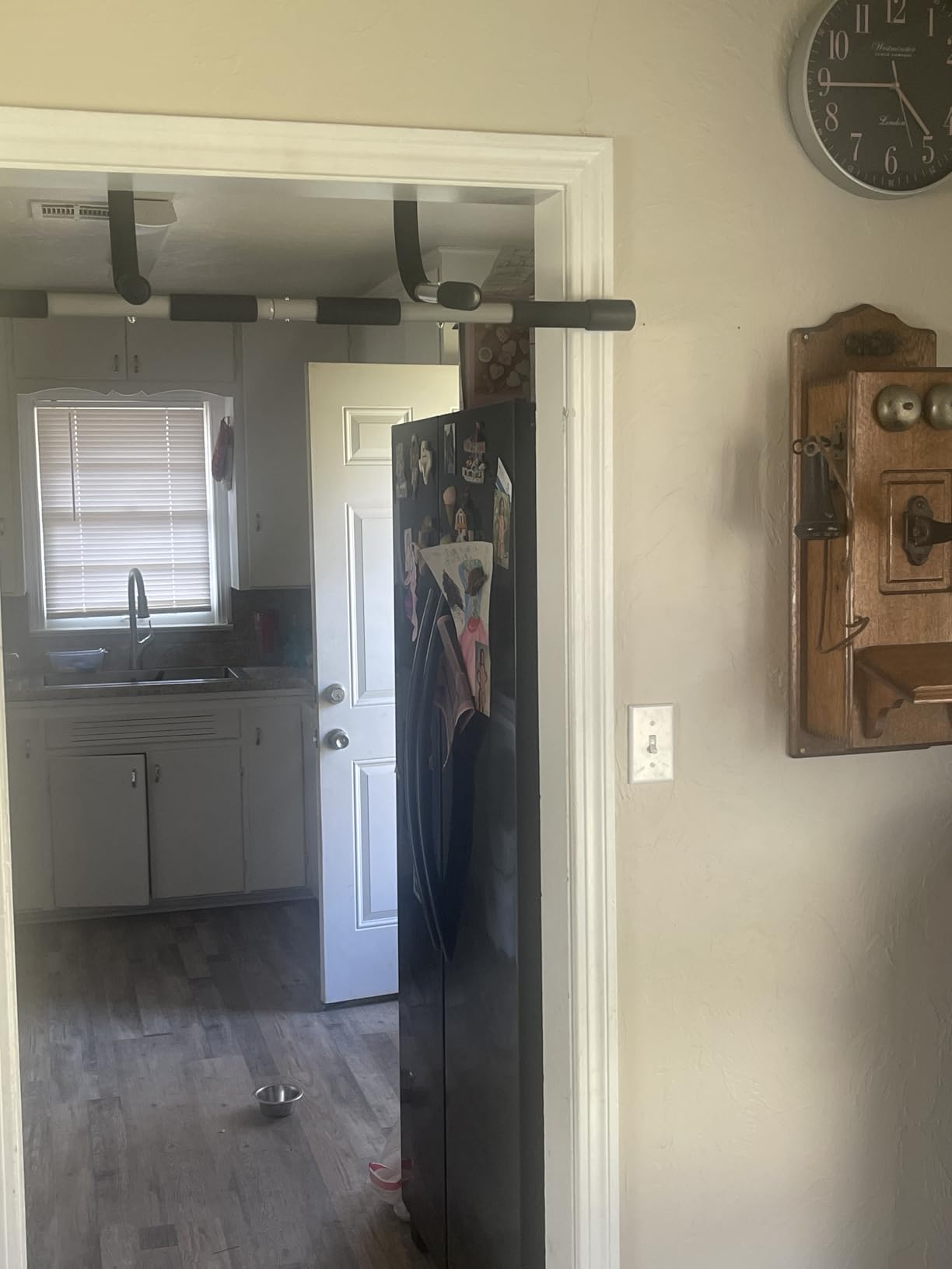 Ally Peaks Pull Up Bar for Doorway | Thickened Steel Max Limit 440 lbs Upper Body Fitness Workout Bar| Multi-Grip Strength for Doorway | Indoor Chin-Up Bar Fitness Trainer for Home Gym Portable customer photo 1