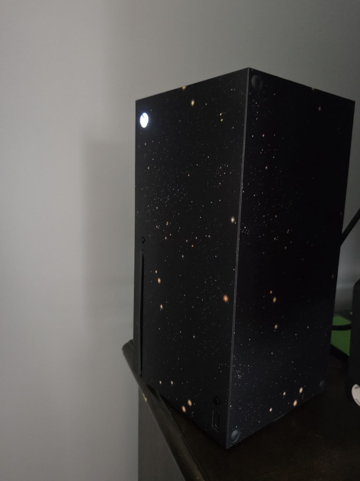 MightySkins Skin Compatible with Xbox Series X - Deep Space | Protective, Durable, and Unique Vinyl Decal wrap Cover | Easy to Apply, Remove, and Change Styles | Made in The USA (MIXBSERX-Deep Space) customer photo 2