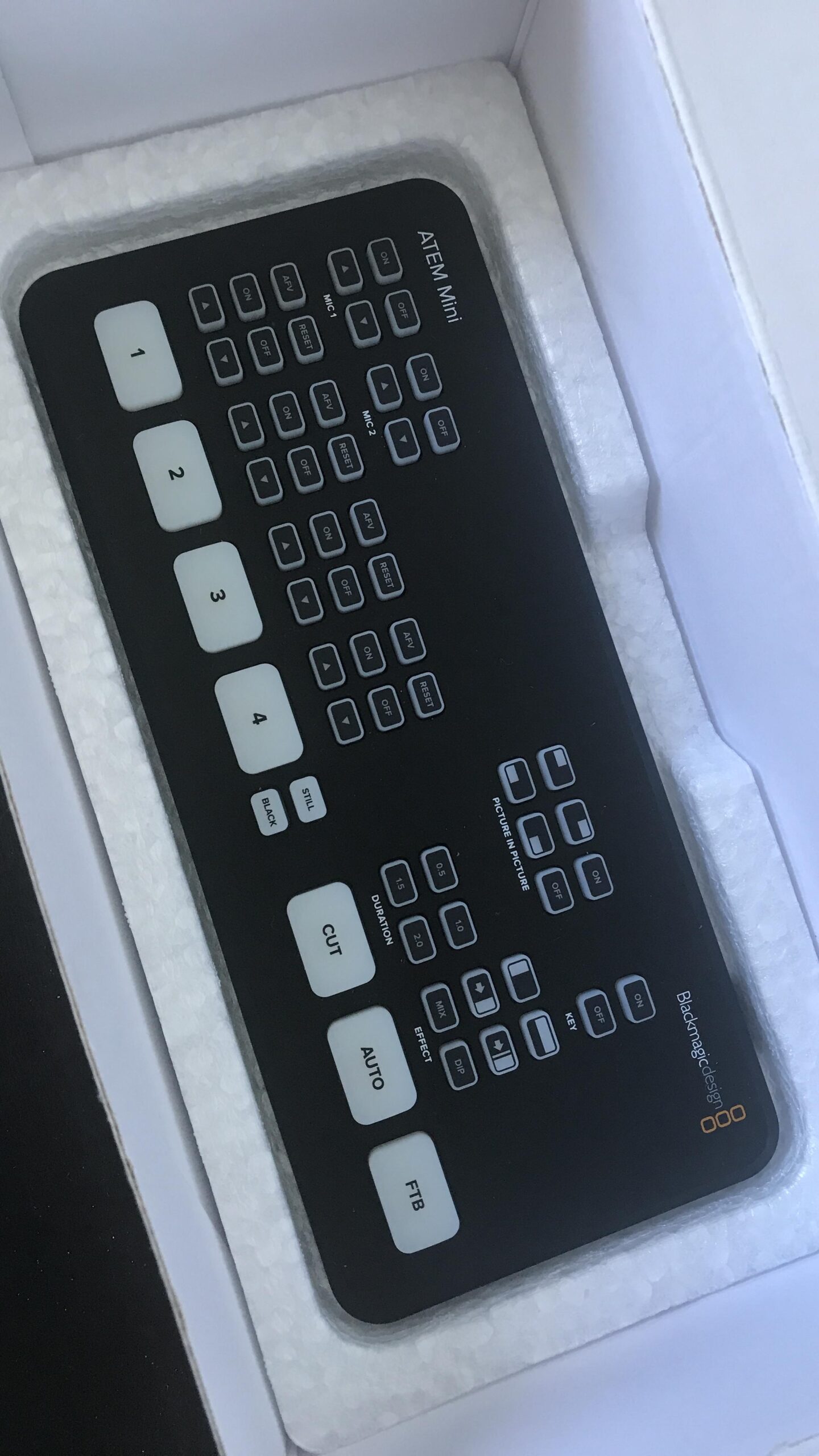 Blackmagic Design ATEM Mini Pro HDMI Live Stream Switcher Bundle with 6' HDMI Cable, 7' Cat5e Cable, and 5-Pack of SolidSignal Cable Ties customer photo 2