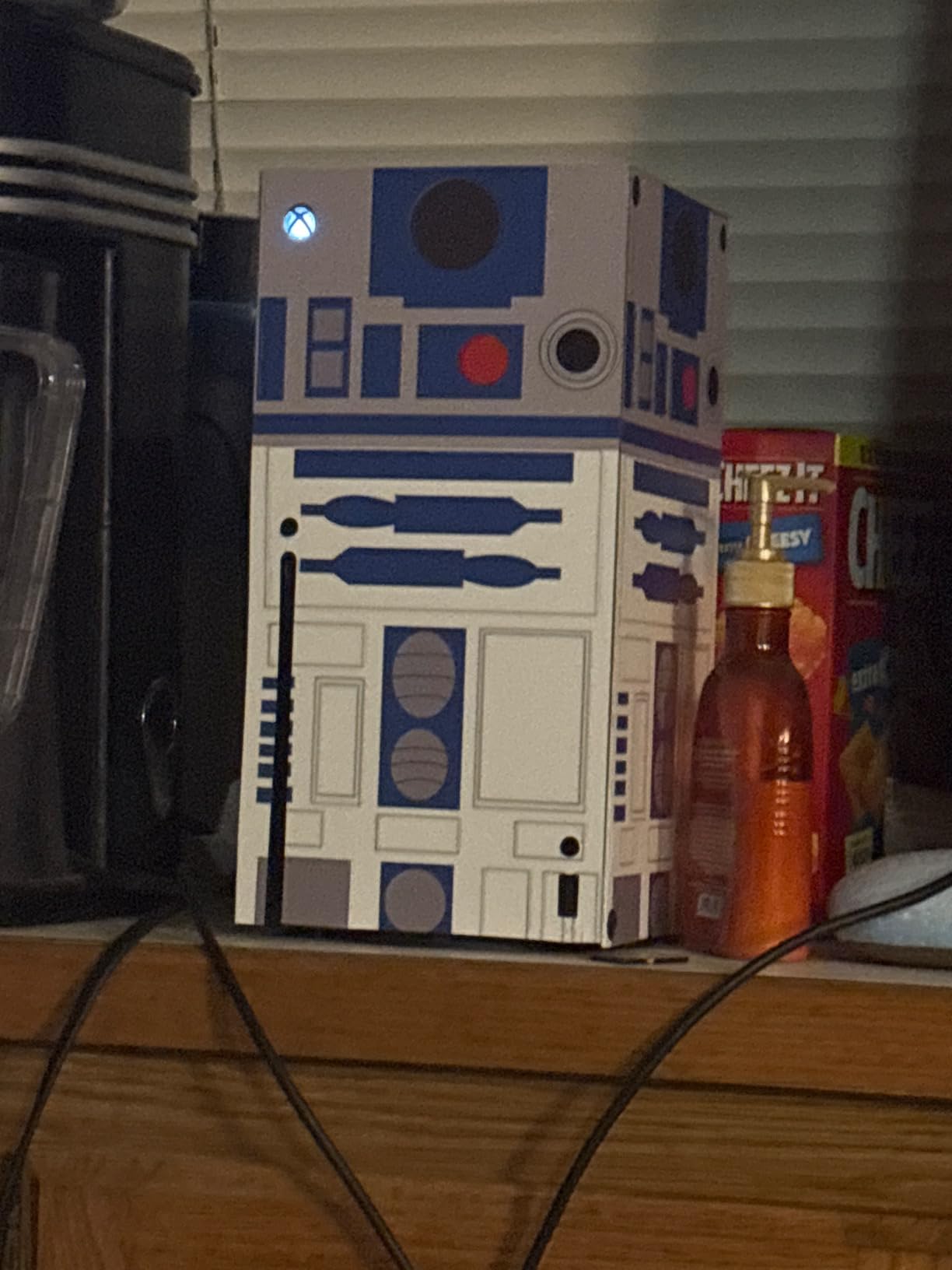 MightySkins Skin Compatible with Xbox Series X - Cyber Bot | Protective, Durable, and Unique Vinyl Decal wrap Cover | Easy to Apply, Remove, and Change Styles | Made in The USA (MIXBSERX-Cyber Bot) customer photo 2