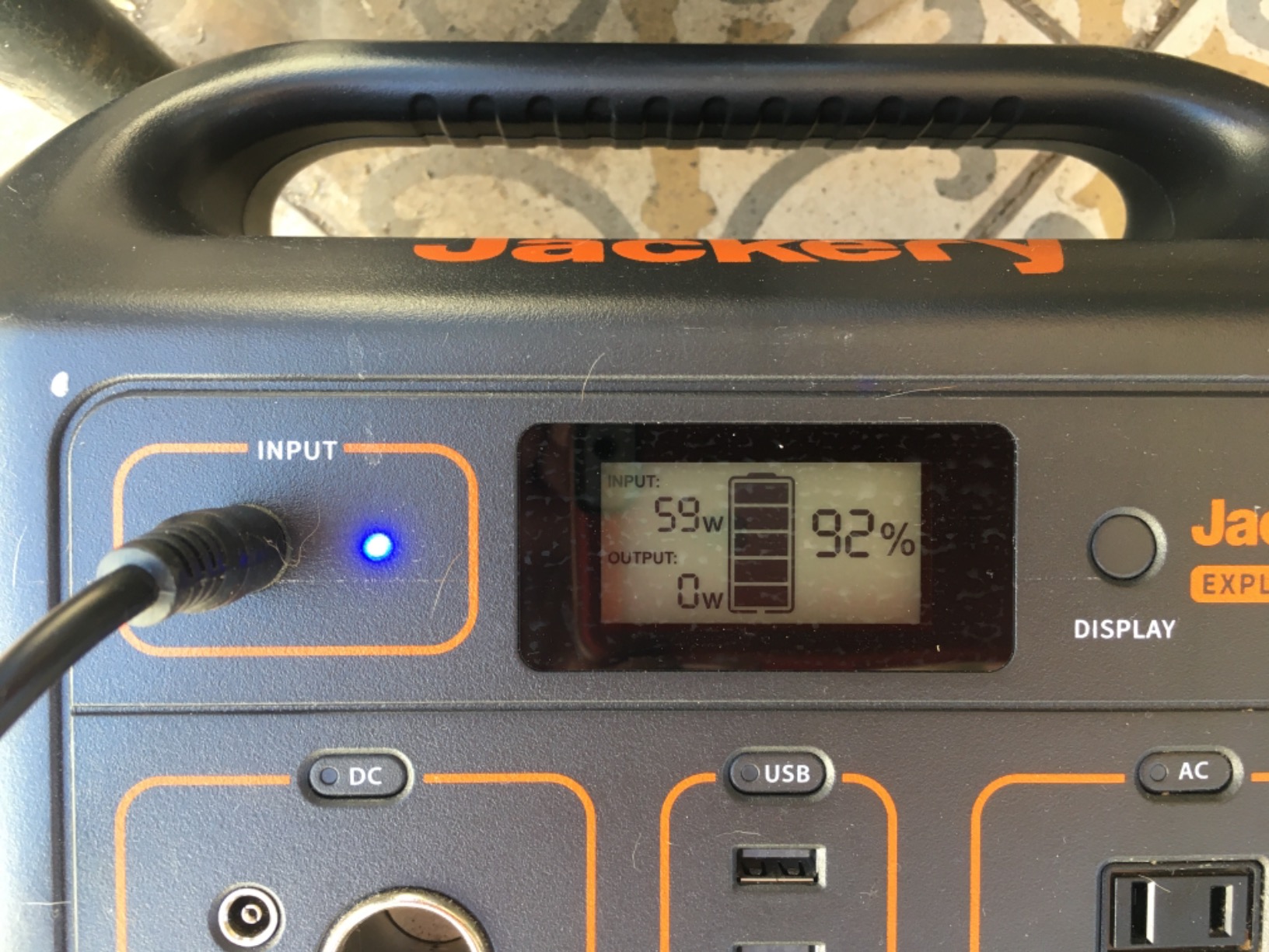 Solar Generator Explorer 500, 518Wh Portable Power Station Mobile Lithium Battery Pack with 1x SolarSaga 100 for RV Road Trip Camping, Outdoor Adventure customer photo 1