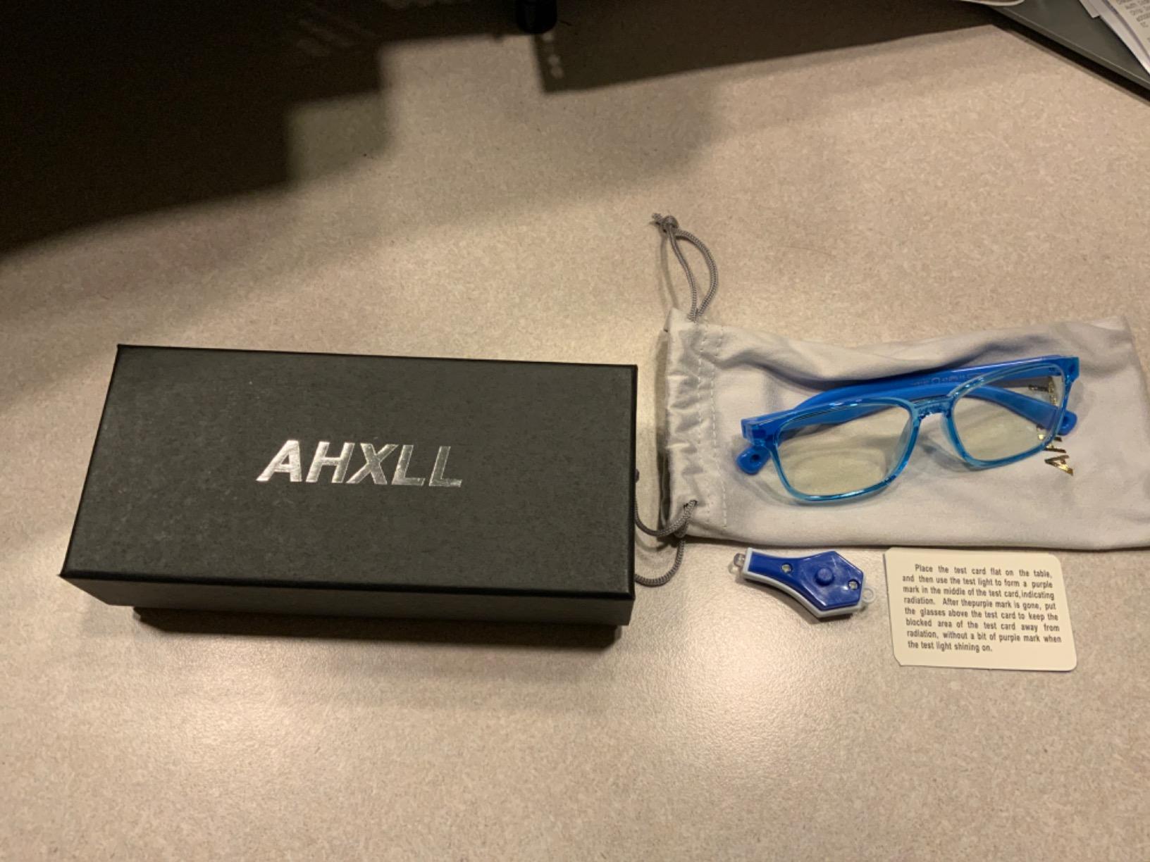 Kids Blue Light Blocking Glasses 2 Pack, Anti Eyestrain & UV Protection, Computer Gaming TV Phone Glasses for Boys Girls Age 3-9 (Transparent Purple+ Transparent Pink) customer photo 1