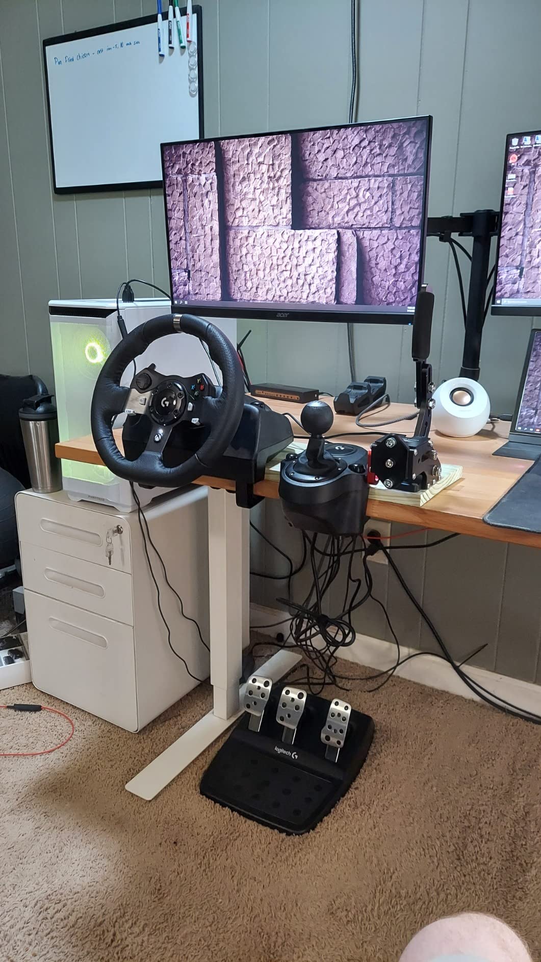 CNRAQR PC Racing Game USB Handbrake 16Bit SIM - Budget Option No Mount customer photo 2