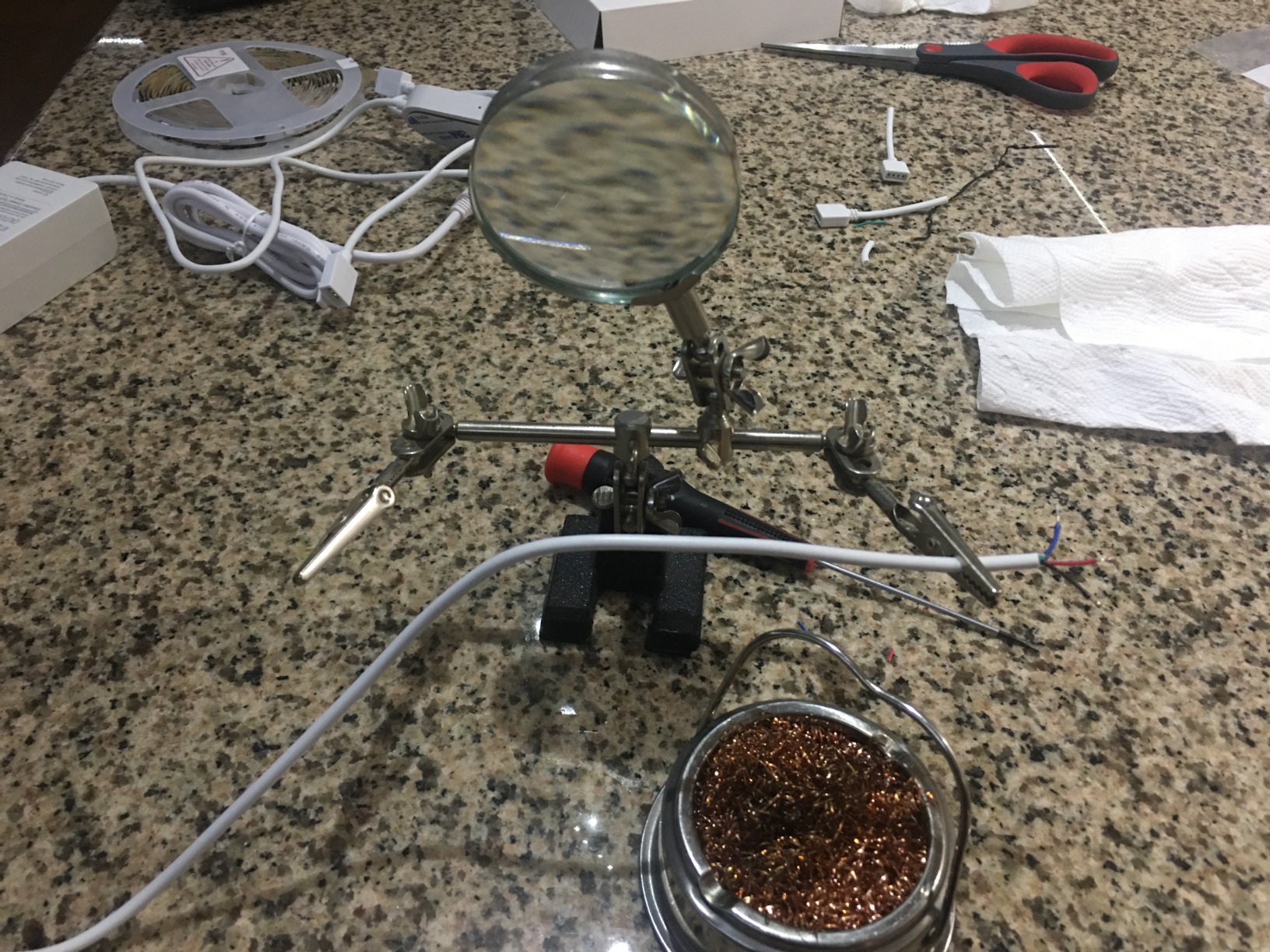 Govee 65.6ft RGBIC LED Strip Lights, Color Changing LED Strips, App Control via Bluetooth, Smart Segmented Control, Multiple Scenes, Enhanced Music Sync LED Lights for Bedroom, Home Decor (2 X 32.8ft) customer photo 1