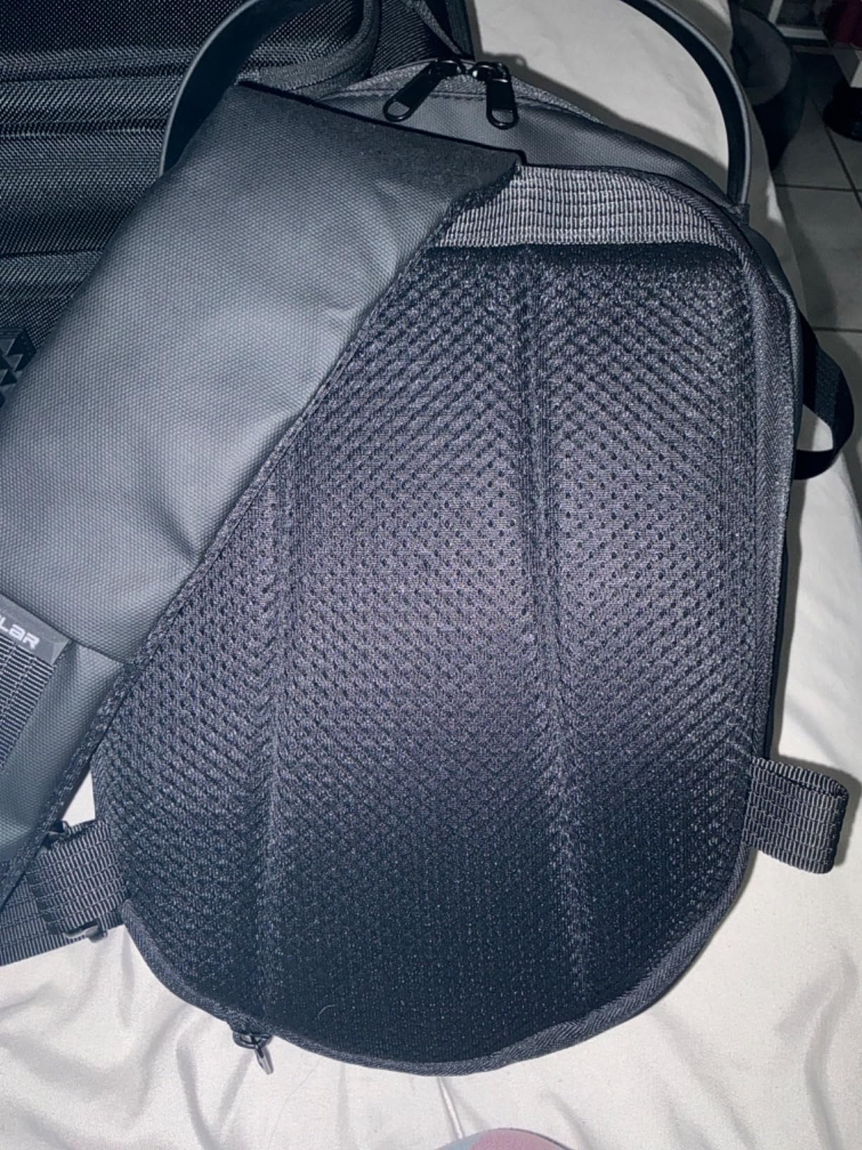 SARLAR Travel Carrying Case for Oculus Meta Quest 3S/Quest 3/Quest 2 VR Headset and Controller Accessories, Large Space Hard Case Fits BOBOVR/Kiwi Design Battery Head Strap, Crossbody Sling Bag customer photo 1