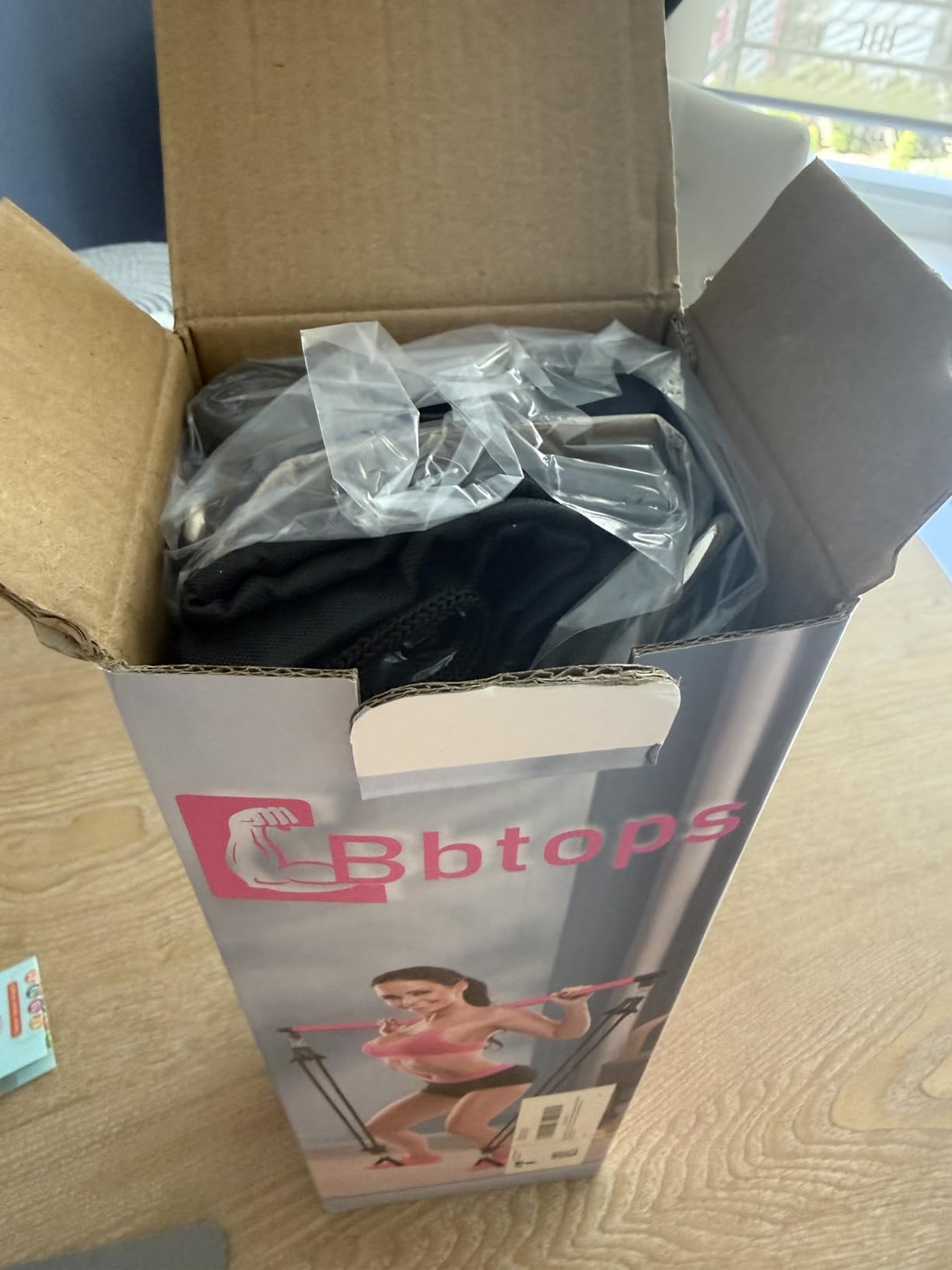 Pilates Bar Kit with Resistance Bands, Pilates Bar with Stackable Bands Workout Equipment for Legs, Hip, Waist and Arm, Exercise Fitness Equipment for Women & Men Home Gym Yoga Pilates customer photo 2