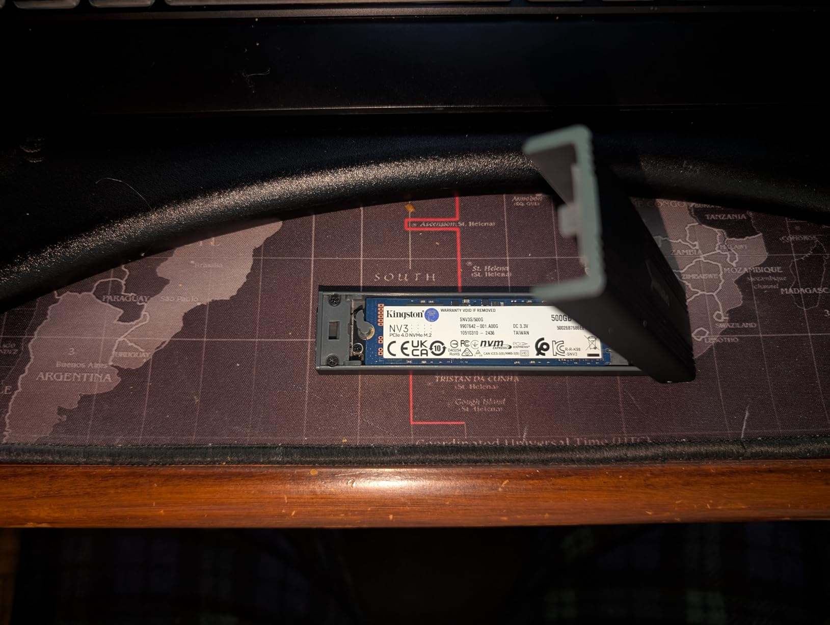 Sabrent USB 3.2 Type-C Tool-Free Enclosure for M.2 PCIe NVMe and SATA SSDs (EC-SNVE) customer photo 2