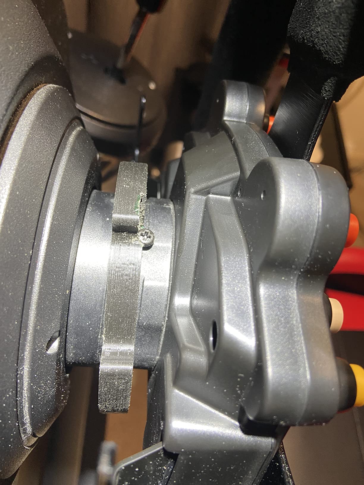 SIMPUSH SIMRacing Wheel Quick Release Adapter Plate Ring customer photo 2