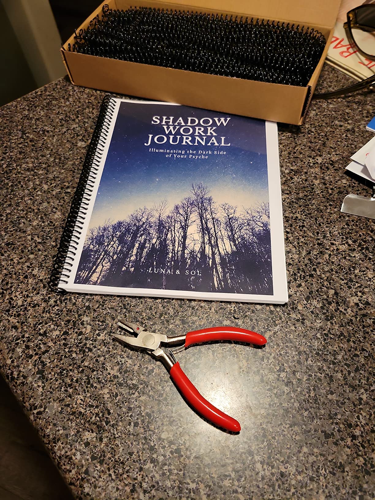 TIANSE Spiral Coil Binding Machine, Manual Book Maker Punch Binder with Electric Coil Inserter, Disengaging pins, Adjustable Side Margin, Comes with 100pcs 5/16'' Plastic Coil Binding Spines & Plier customer photo 1