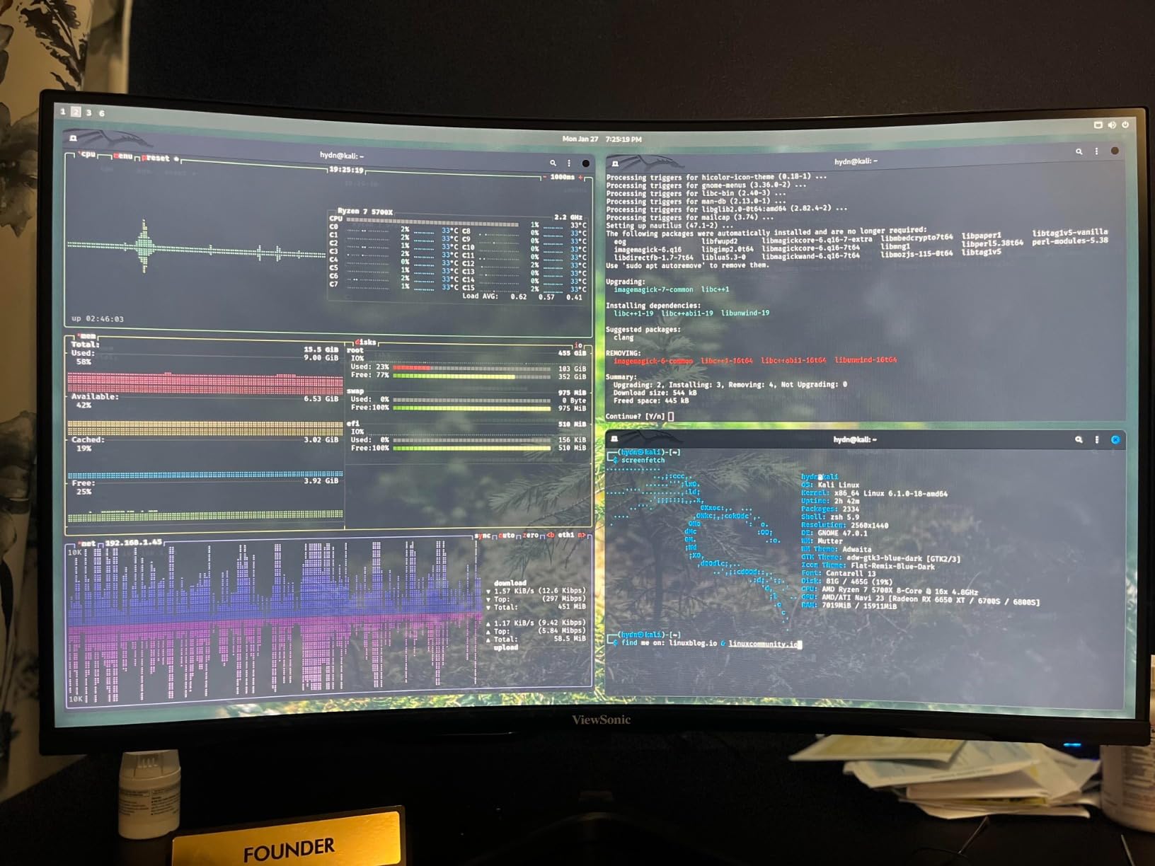 ViewSonic VX3218-PC-MHD 32 Inch Curved 1080p 1ms 180Hz Gaming Monitor with FreeSync Premium, Eye Care, HDMI and Display Port customer photo 2
