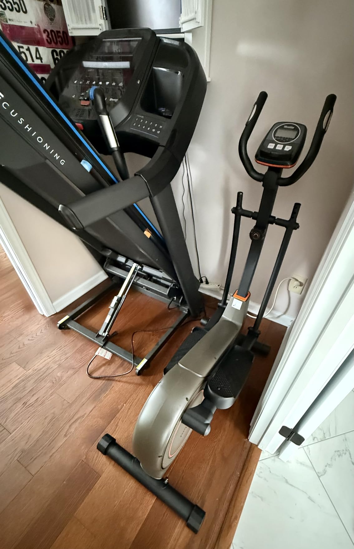 Niceday Elliptical Machine, Elliptical Exercise Machine for Home with Hyper-Quiet Magnetic Driving System, Elliptical Trainer with 15.5IN & 20IN Stride, 16 Resistance Levels, 500LBS Loading Capacity customer photo 1