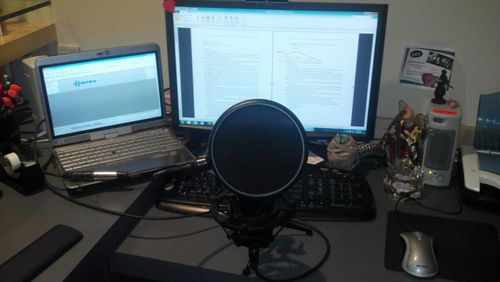 Gator Frameworks Vocal Recording Metal Screen Pop Filter with 12.4-Inch Gooseneck, Great for Podcasting, Broadcasting, and other Content Creation (GFW-POPFILTER-MTL) customer photo 2