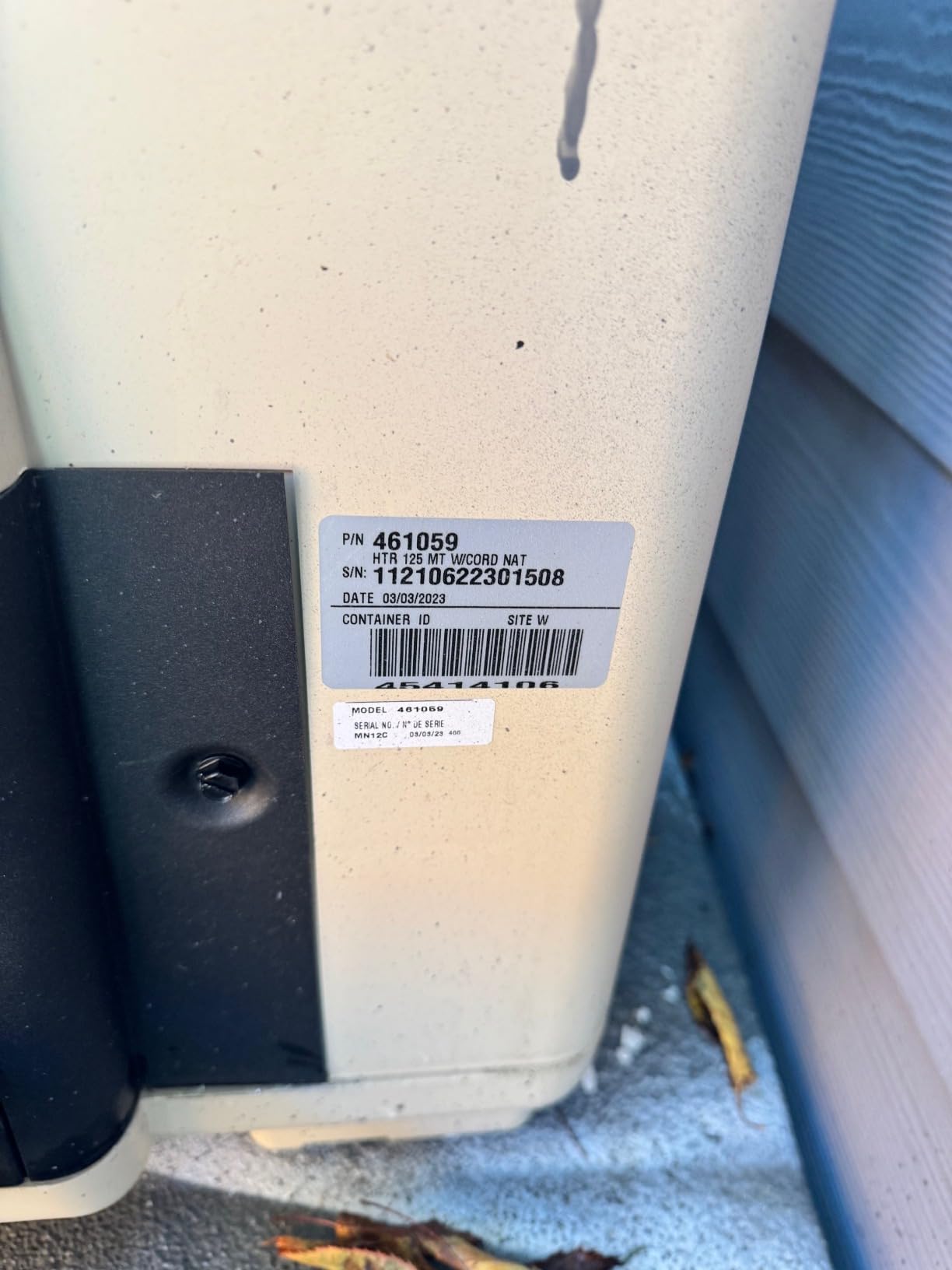 Pentair EC-462024 -Natural Gas 125K Heater - Limited Warranty customer photo 1