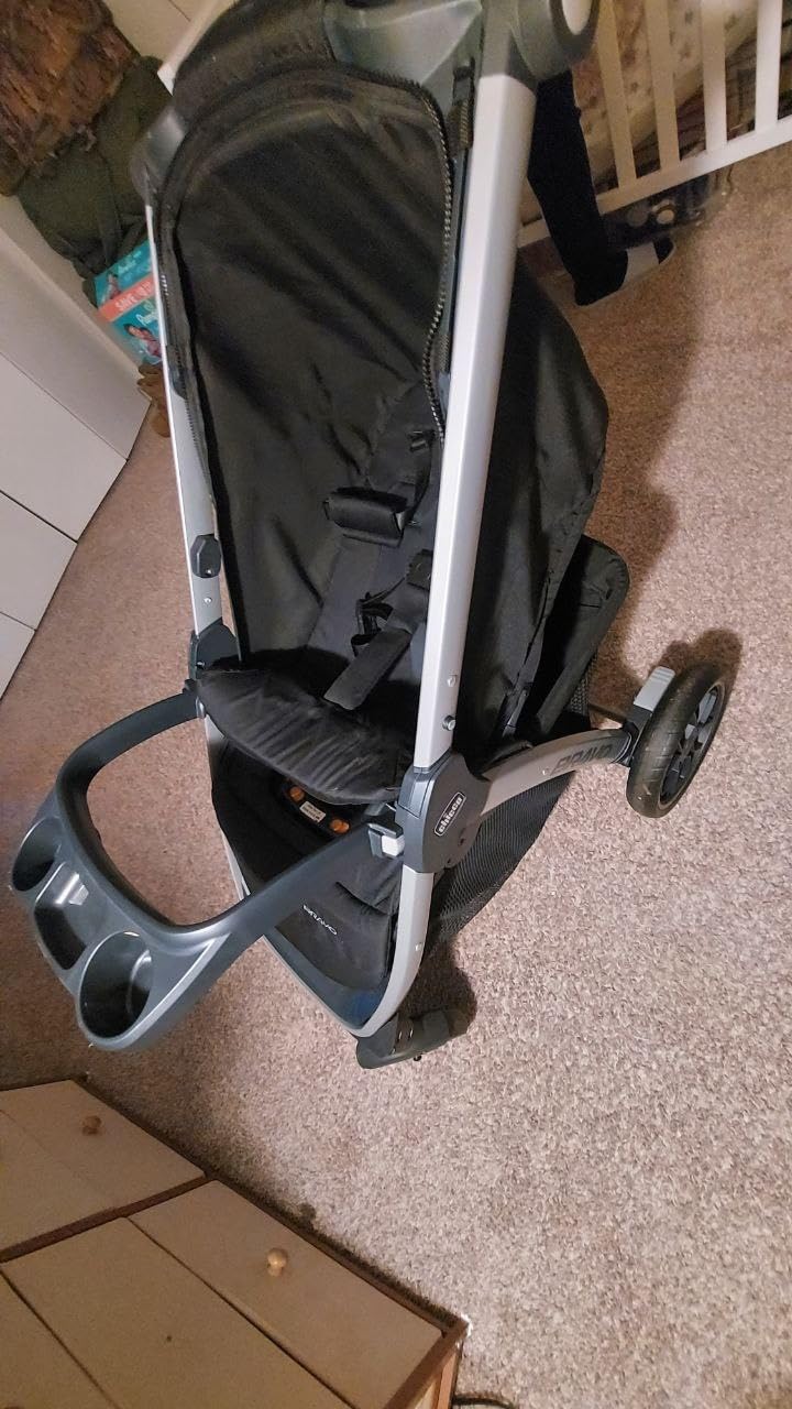 Bravo 3-in-1 Trio Travel System, Bravo Quick-Fold Stroller with KeyFit 30 Infant Car Seat and Base, Camden/Black customer photo 2