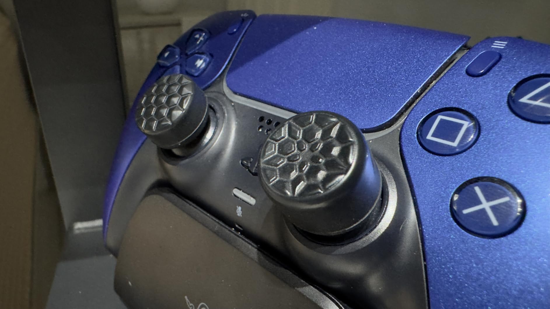 PlayVital 10-Pack Pro Thumb Grips for Xbox Series X/S, One/Elite | Ergonomic FPS Joystick Caps, 3 Height Convex & Concave | for ps5, Edge, Switch 2 Pro Controller | Raised Dots & Studded Design, Black customer photo 2