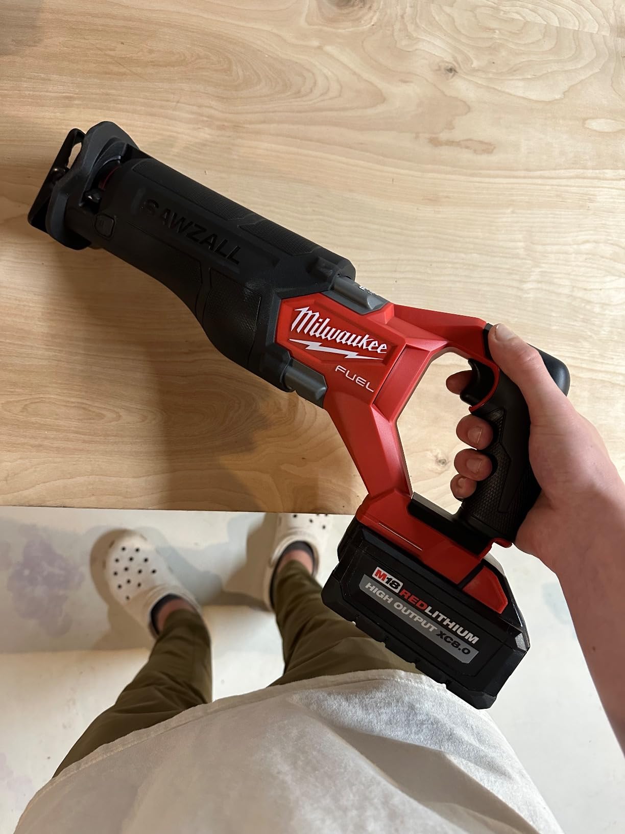 Milwaukee M18 Fuel Sawzall Brushless Cordless Reciprocating Saw - No Charger, No Battery, Bare Tool Only customer photo 1