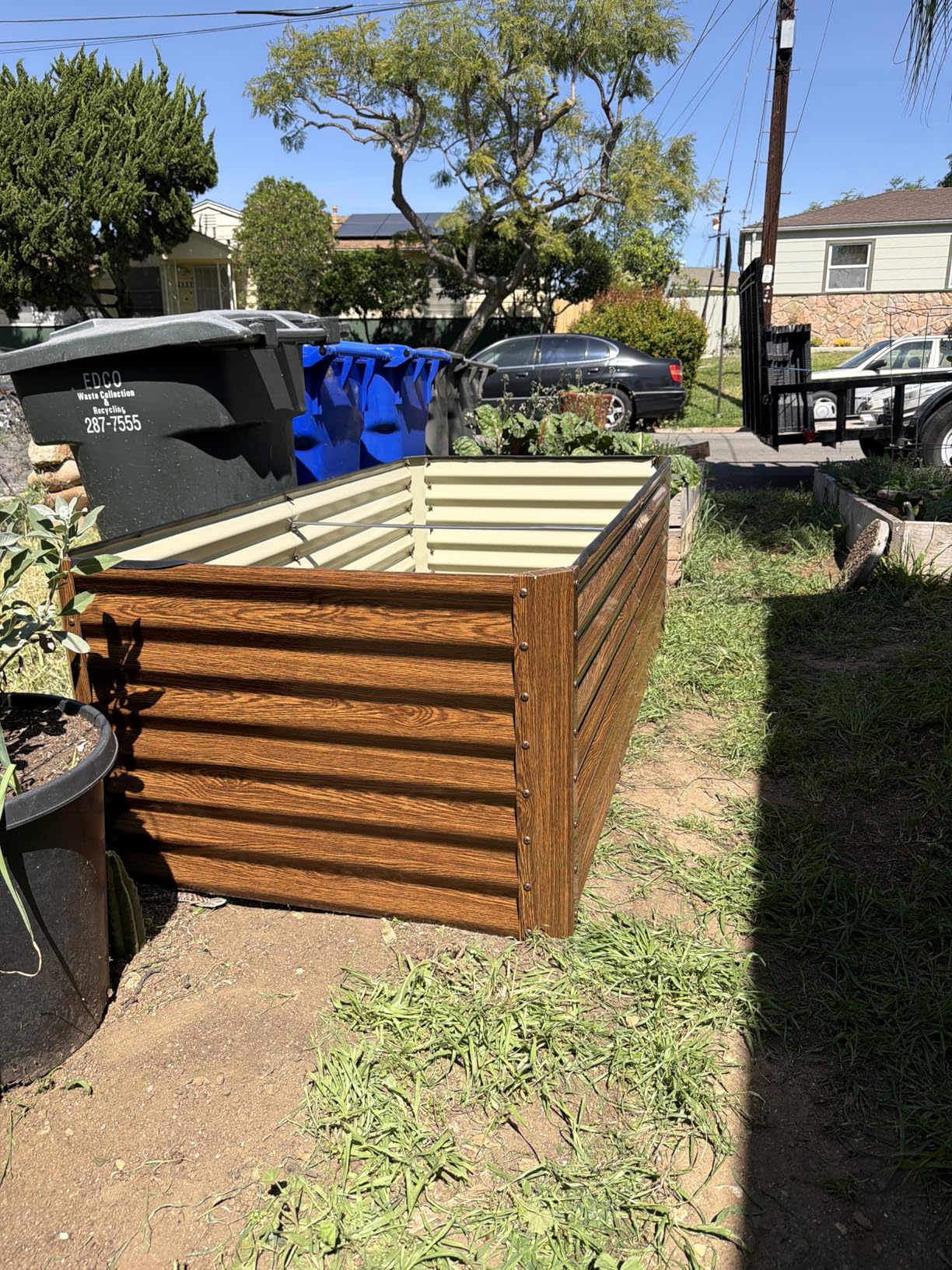 Best Choice Products 6x3x2ft Outdoor Metal Raised Garden Bed, Deep Root Box Planter for Vegetables, Flowers, Herbs, 269 Gallon Capacity, 100% Non Toxic Materials - Gray customer photo 1