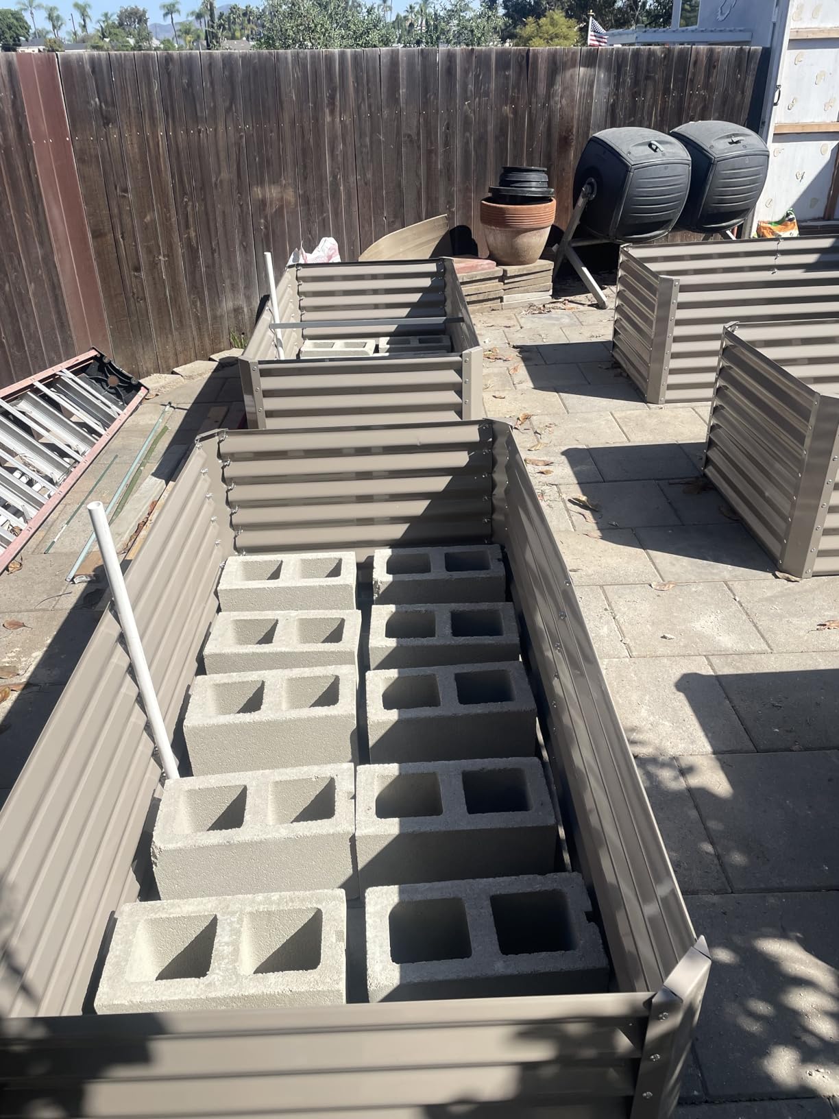 Best Choice Products 6x3x2ft Outdoor Metal Raised Garden Bed, Deep Root Box Planter for Vegetables, Flowers, Herbs, 269 Gallon Capacity, 100% Non Toxic Materials - Gray customer photo 2