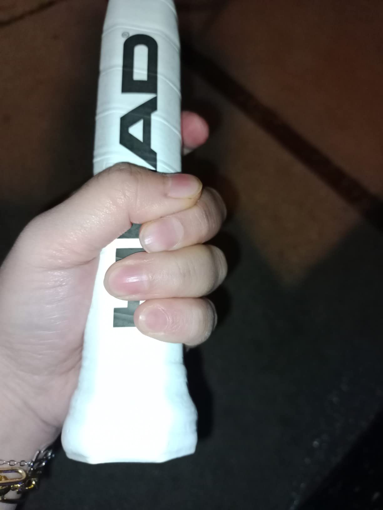 Head Metallix Attitude Pro White Tennis Racket - Pre-Strung Adult Tennis Racquet for Control and Maneuverability customer photo 1