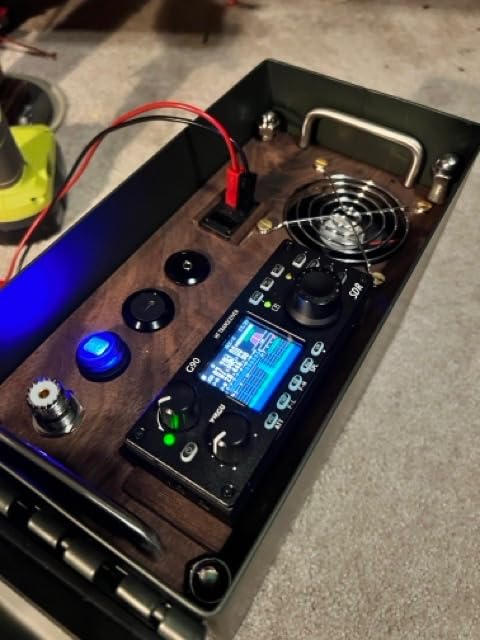 Xiegu G90 HF Radio Transceiver 20W SSB/CW/AM/FM SDR Structure with Built-in Auto Antenna Tuner customer photo 1