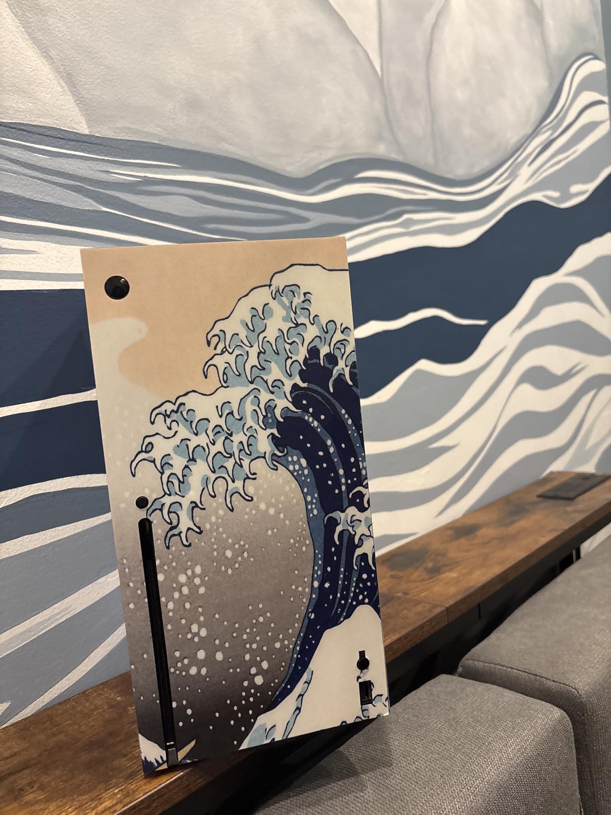 PlayVital Psychedelic Leaf Custom Vinyl Skins for Xbox Core Wireless Controller, Wrap Decal Cover Stickers for Xbox Series X Console Controller customer photo 2