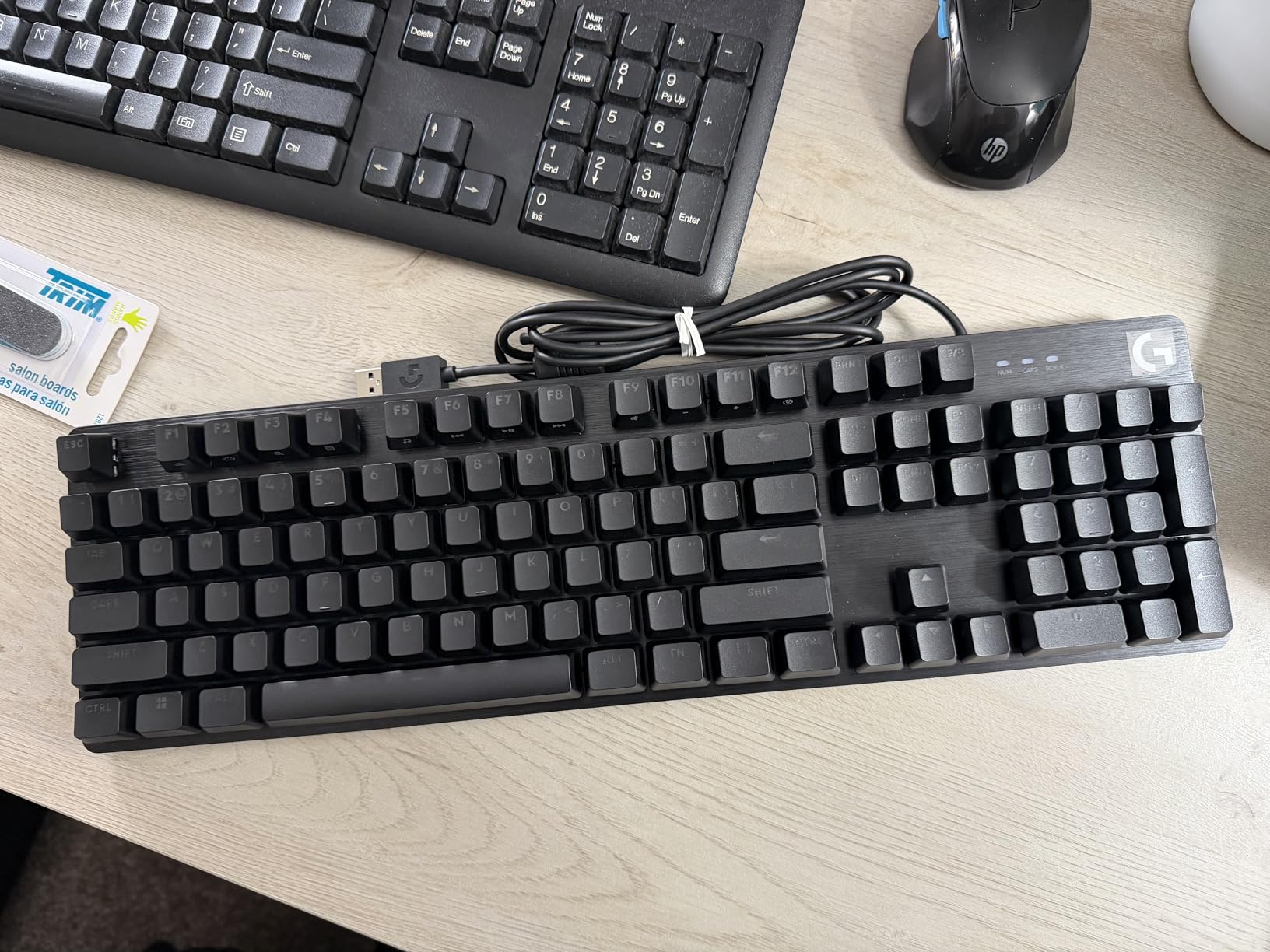 Logitech G413 TKL SE Mechanical Gaming Keyboard - Compact Backlit Keyboard with Tactile Mechanical Switches, Anti-Ghosting, Compatible with Windows, macOS - Black Aluminum customer photo 1