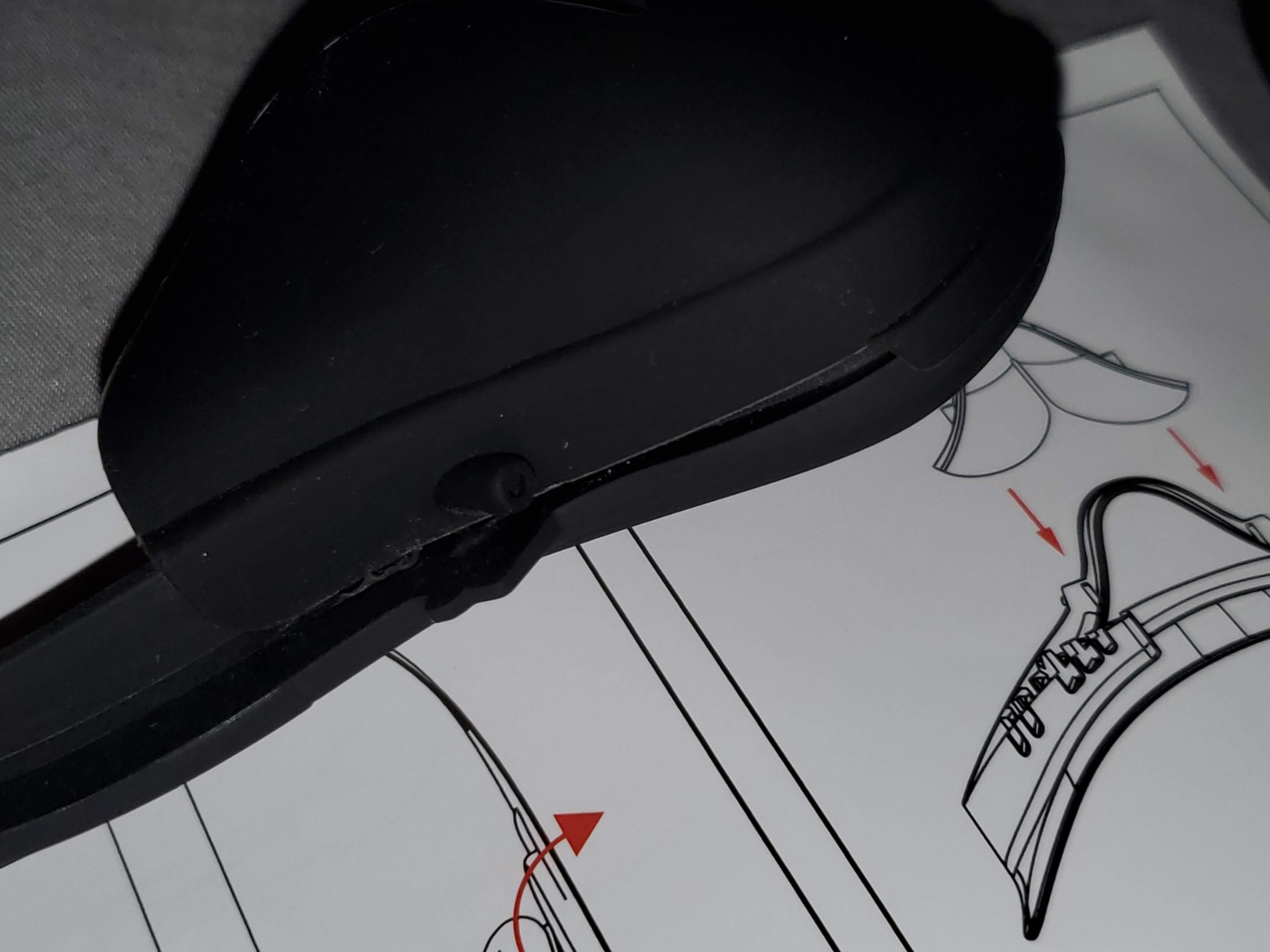 M AMVR Face Pad Compatible with Quest 2 Accessories, Face Pad Foam Replacement, with Fitness Facial Interface, Breathable PU Face Cushion, Air-Circulation Design (Not Compatible with Quest 3) customer photo 2