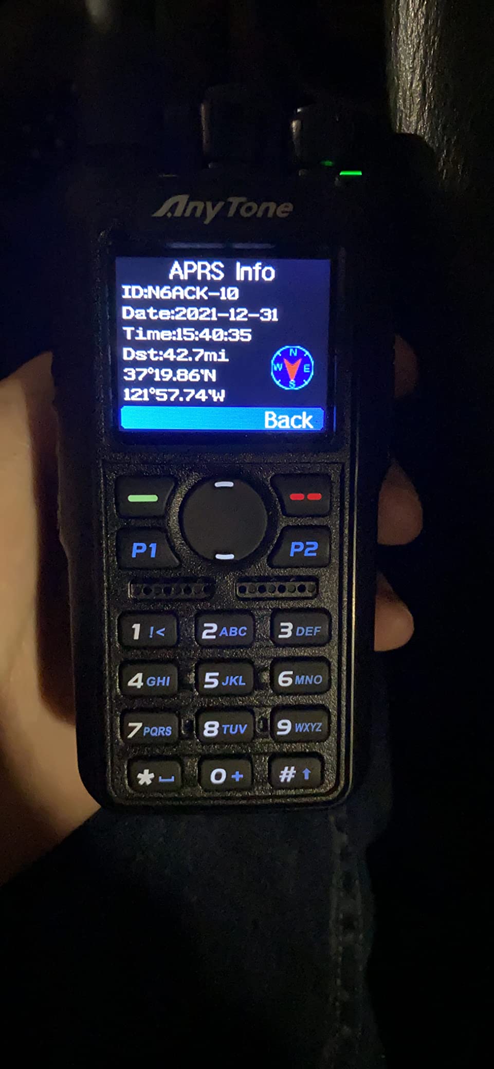 AnyTone AT-D878UVII Plus Dual-Band VHF/UHF DMR Handheld with GPS and APRS customer photo 2