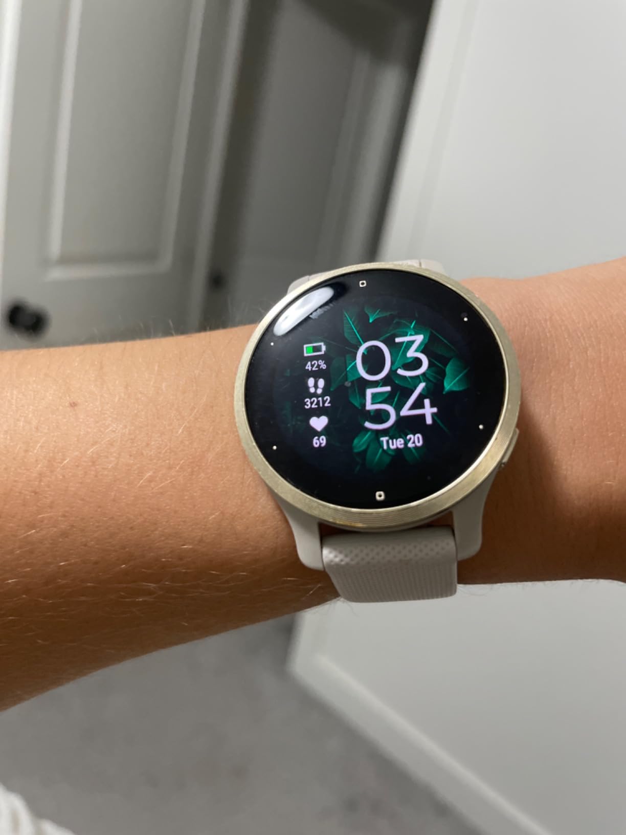 Venu 2S, Smaller-Sized GPS Smartwatch with Advanced Health Monitoring and Fitness Features, Slate Bezel with Graphite Case and Silicone Band customer photo 1