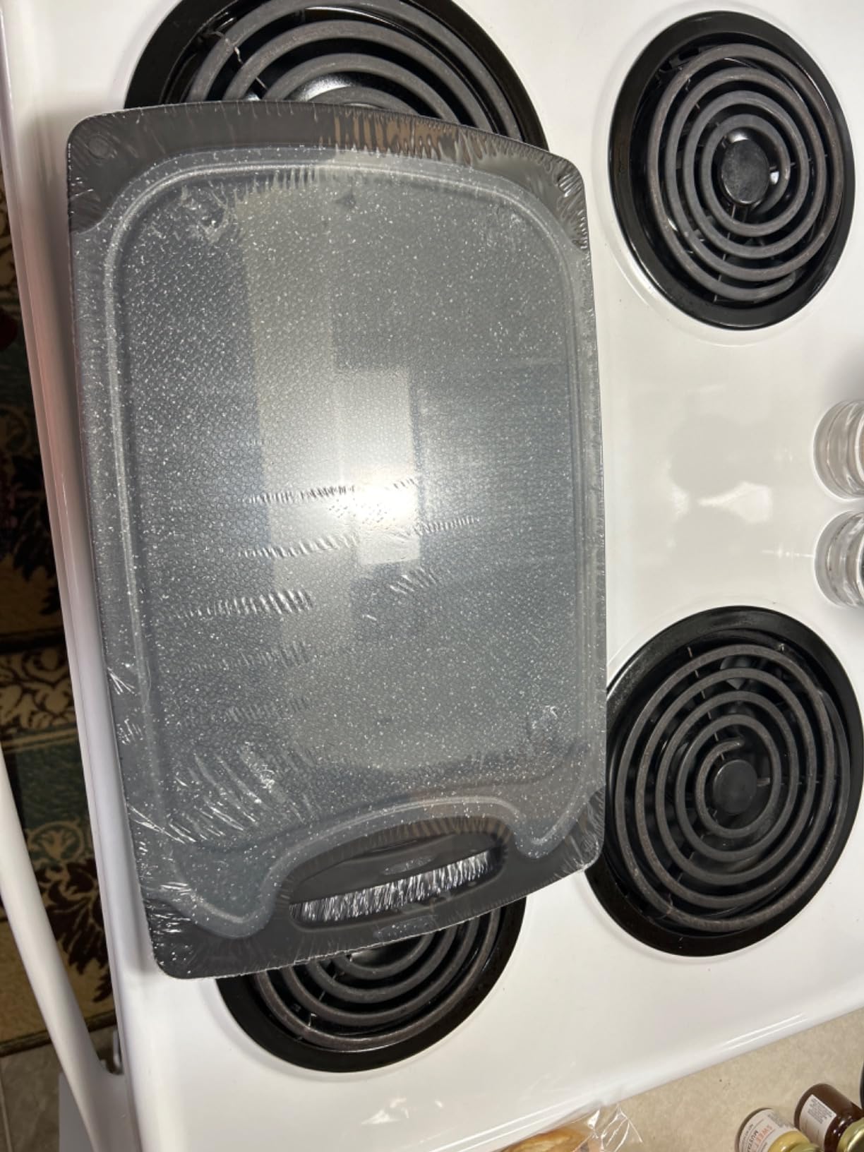 Cutting Boards for Kitchen, Large-Small Cutting Board Set of 3, Dishwasher Safe, Juice Groove, Easy Grip Handle, Non-Slip Rubber Cutting Board customer photo 2