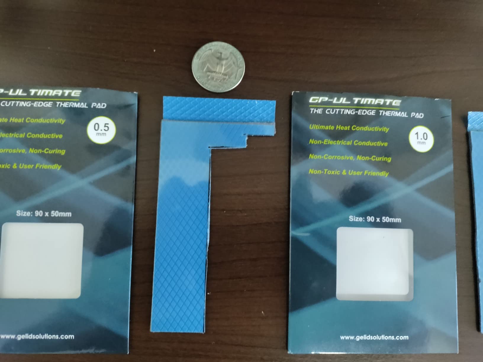 Gelid Solutions GP-Ultimate 15W- Thermal Pad 90x50x2.0mm. Excellent Heat Conduction, Ideal Gap Filler. Easy Installation. customer photo 1