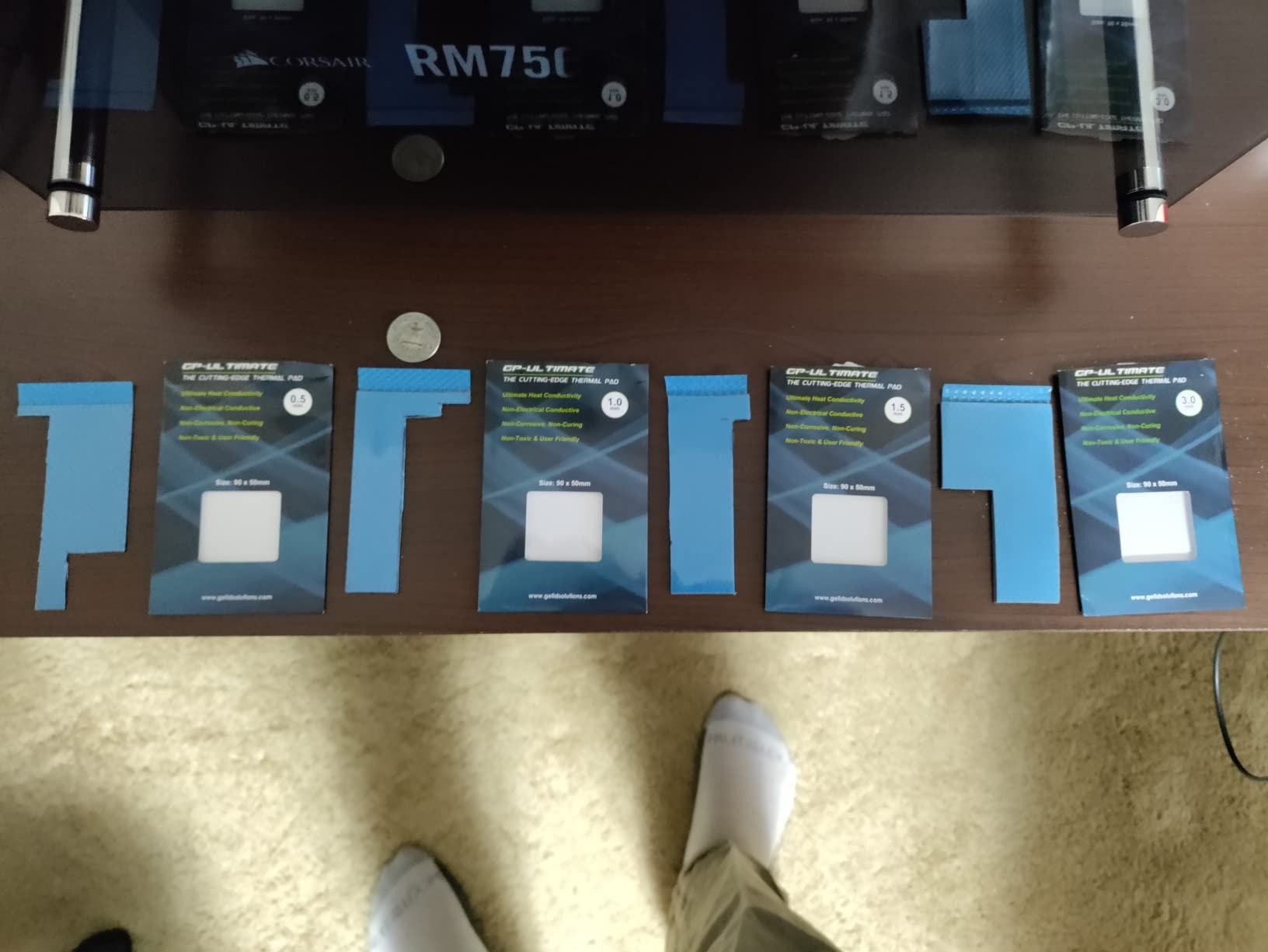 Gelid Solutions GP-Ultimate 15W- Thermal Pad 90x50x2.0mm. Excellent Heat Conduction, Ideal Gap Filler. Easy Installation. customer photo 2